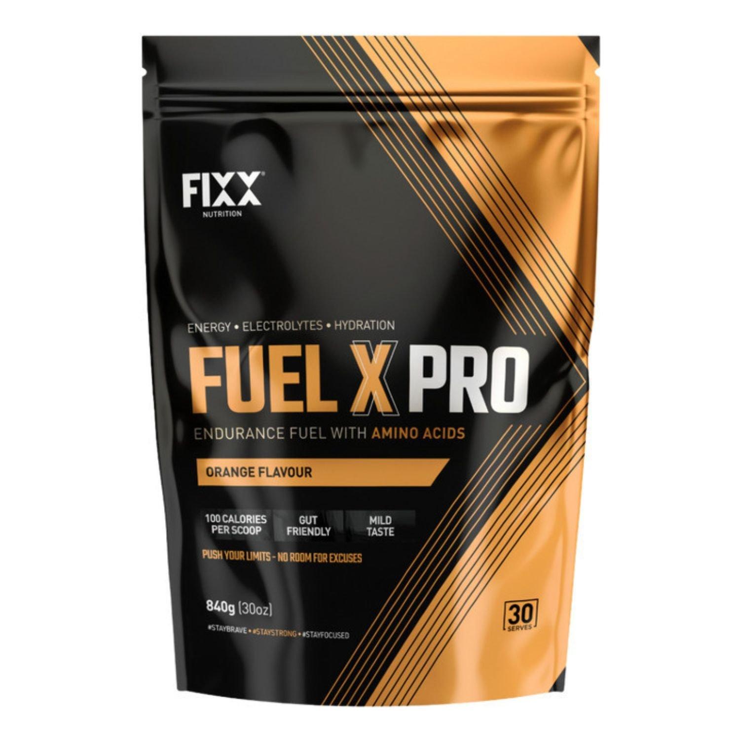 Fixx: Fuel X Pro + Amino Acids 840g Bag (30 serves