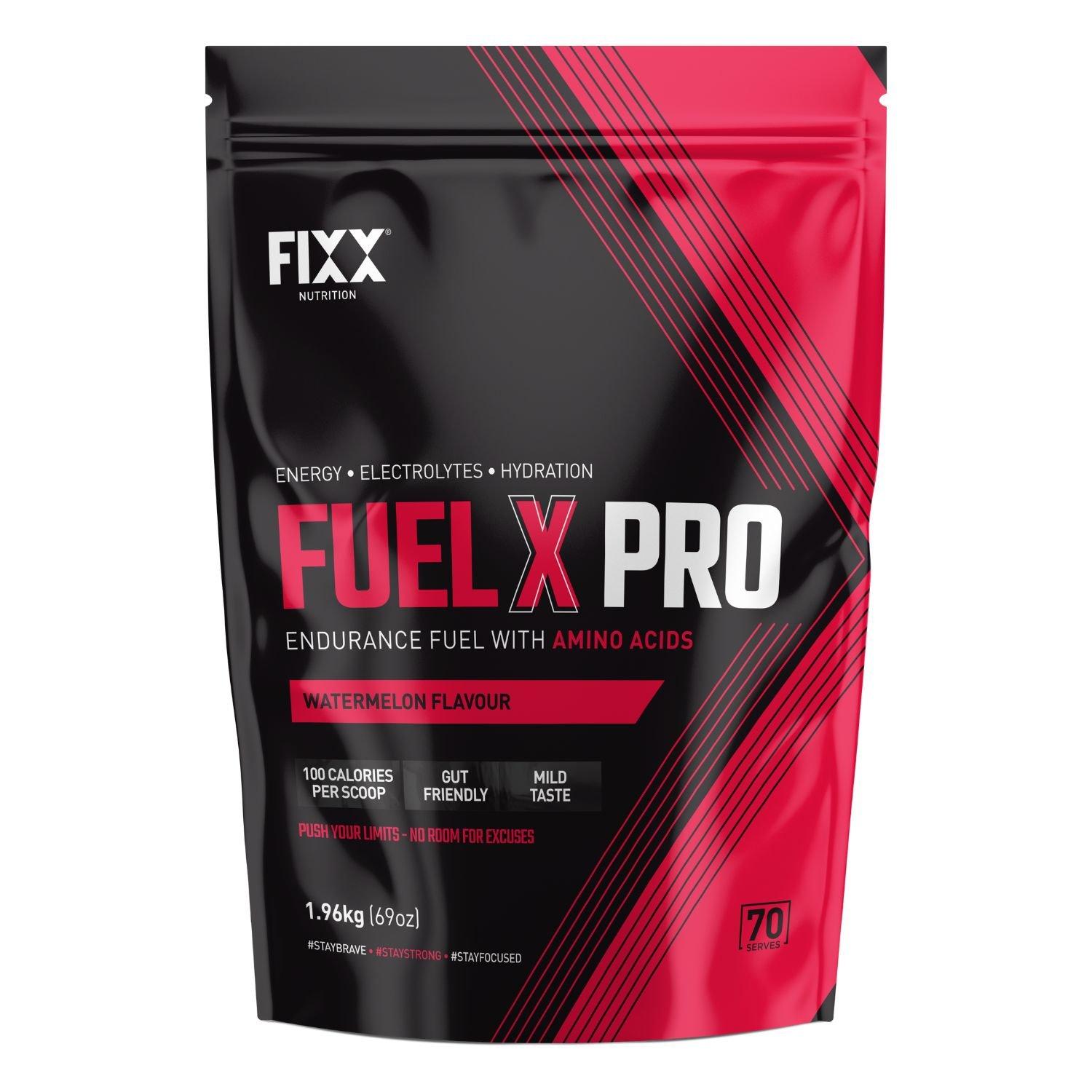 Fixx  Fixx: Fuel X Pro + Amino Acids 840G Bag (30 Serves - Watermelon