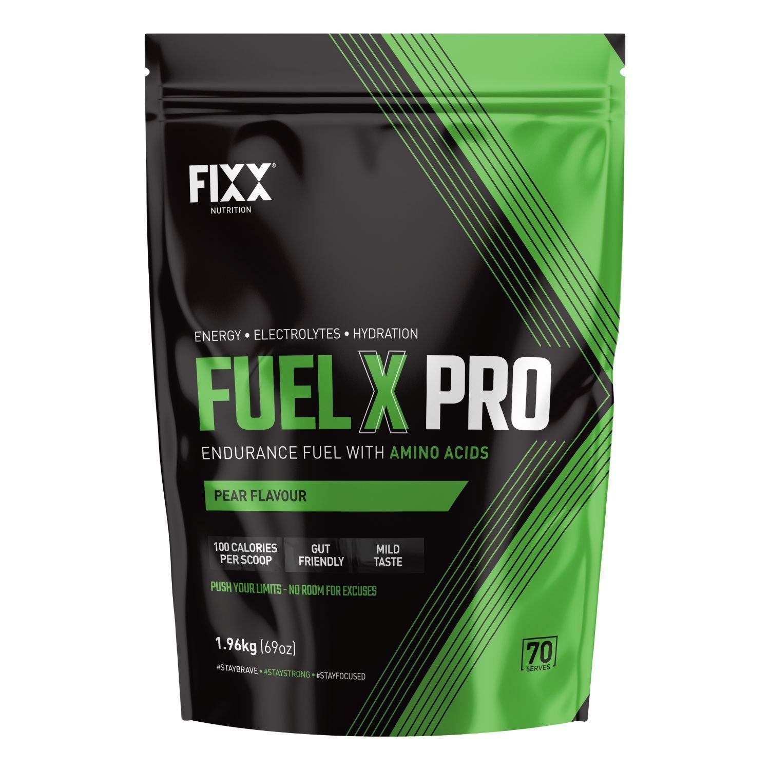 Pear: Out Of St - Fixx - Fixx: Fuel X Pro + Amino Acids 840g Bag (30 serves