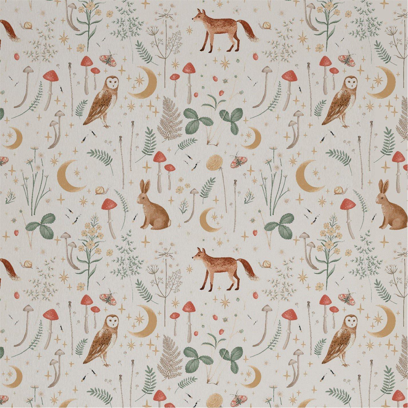 Natural - Catherine Lansfield - Enchanted Twilight Animals Wallpaper - 1