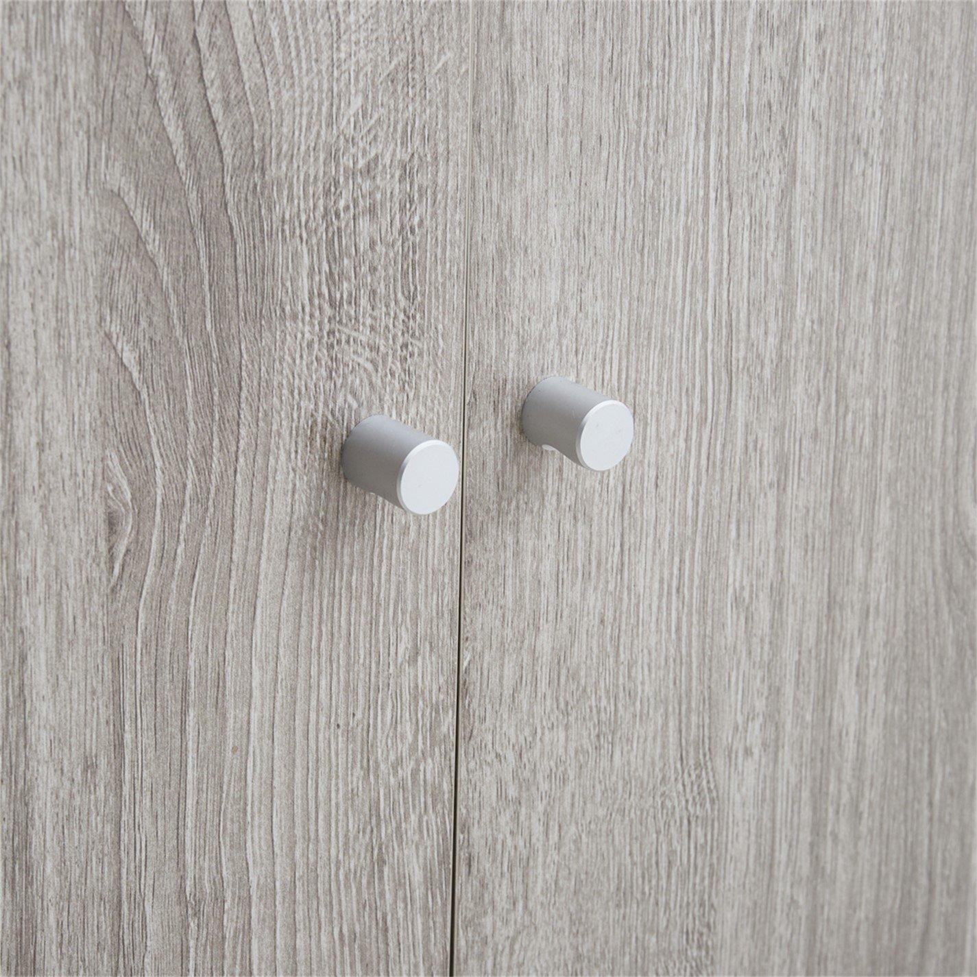 Grey Oak - Kabinet UK - Modern Wooden Freestanding Bathroom Cabinet - 4