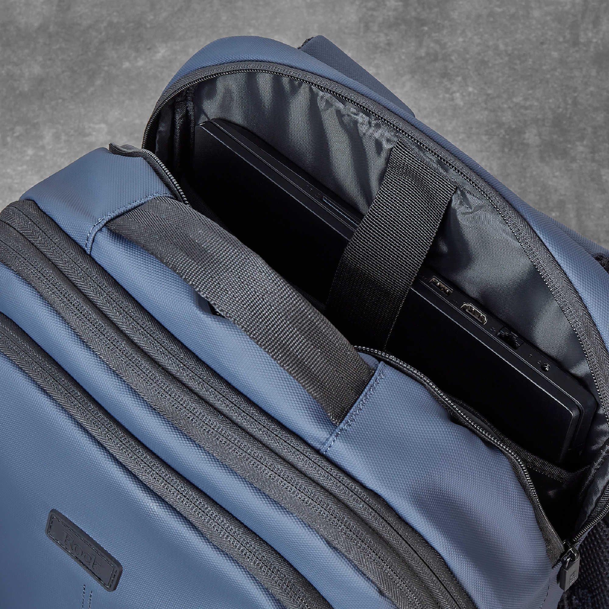 Navy - Rock - Belgravia Backpack - 6