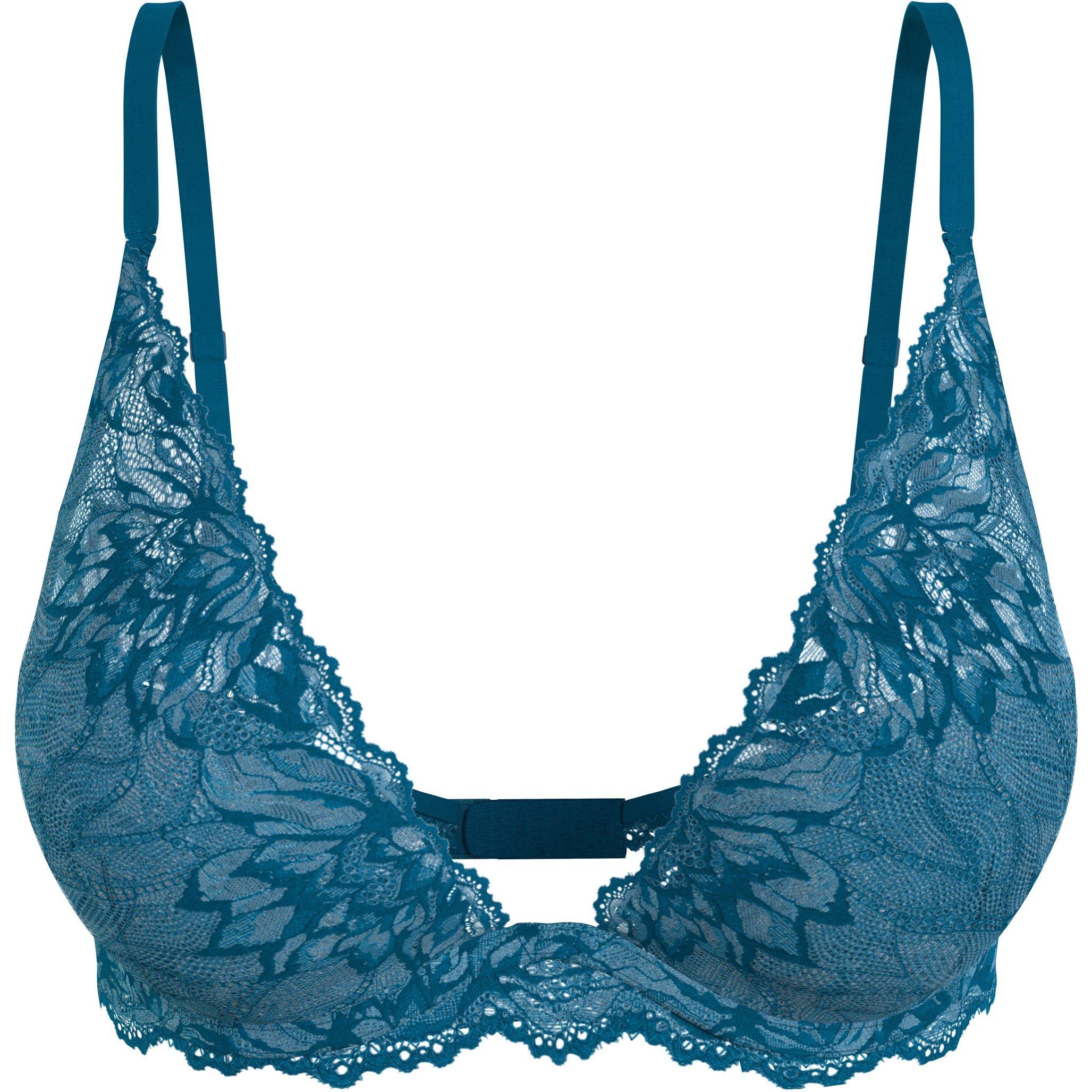 Ocean Depth - Calvin Klein - Seductive Comfort Lace Trim Bra