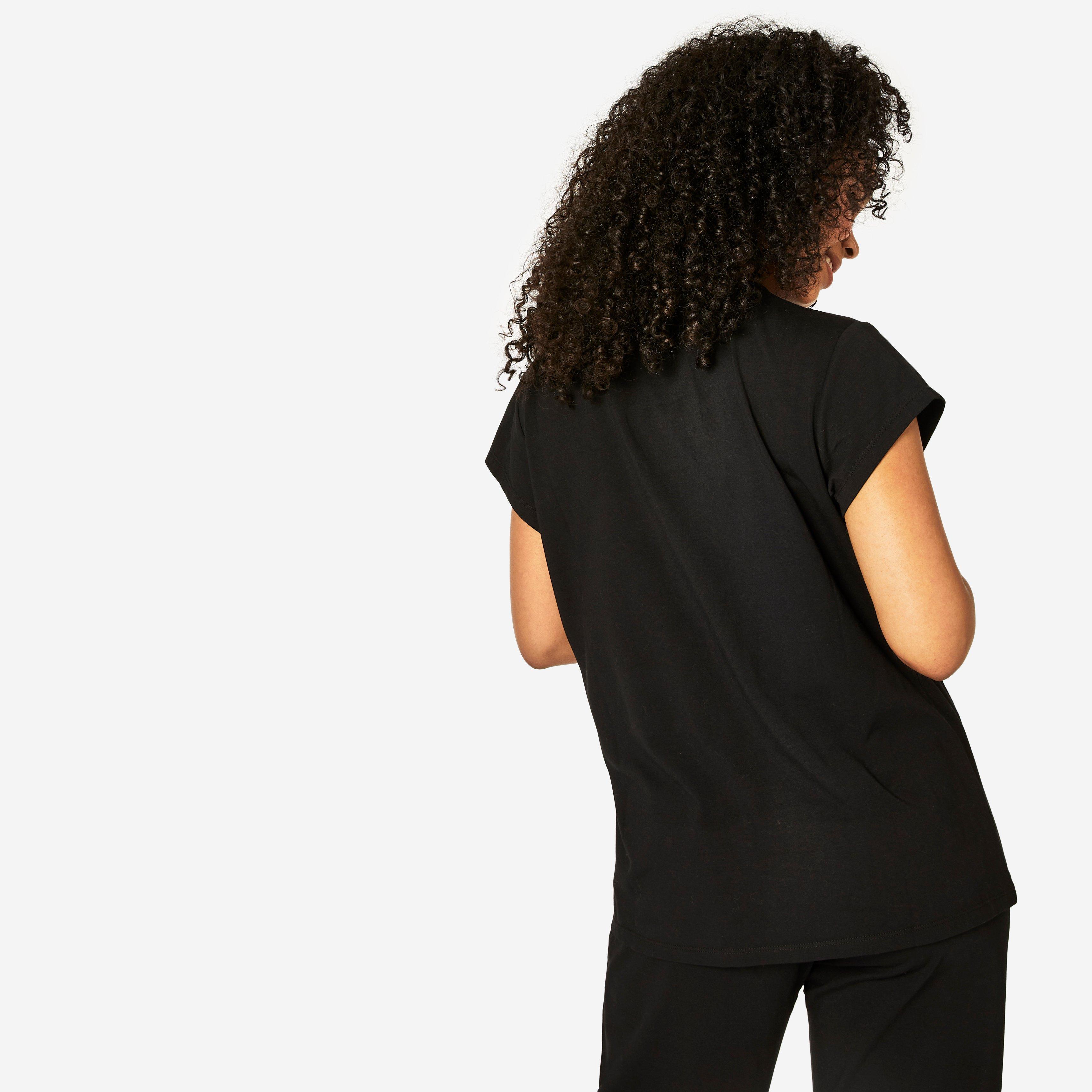 Noir - Biba - Biba Soft Cotton T-Shirt - 2