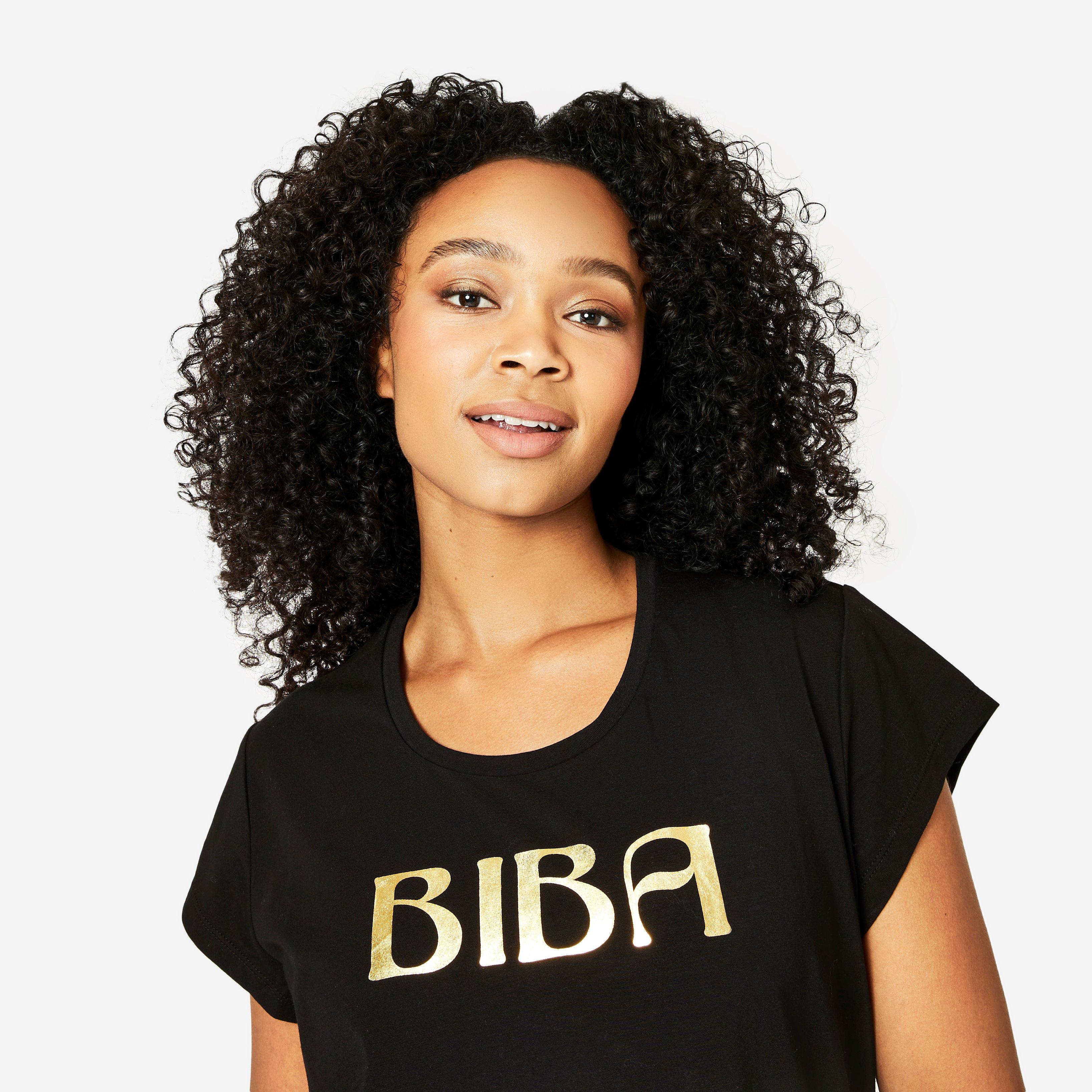 Noir - Biba - Biba Soft Cotton T-Shirt - 3