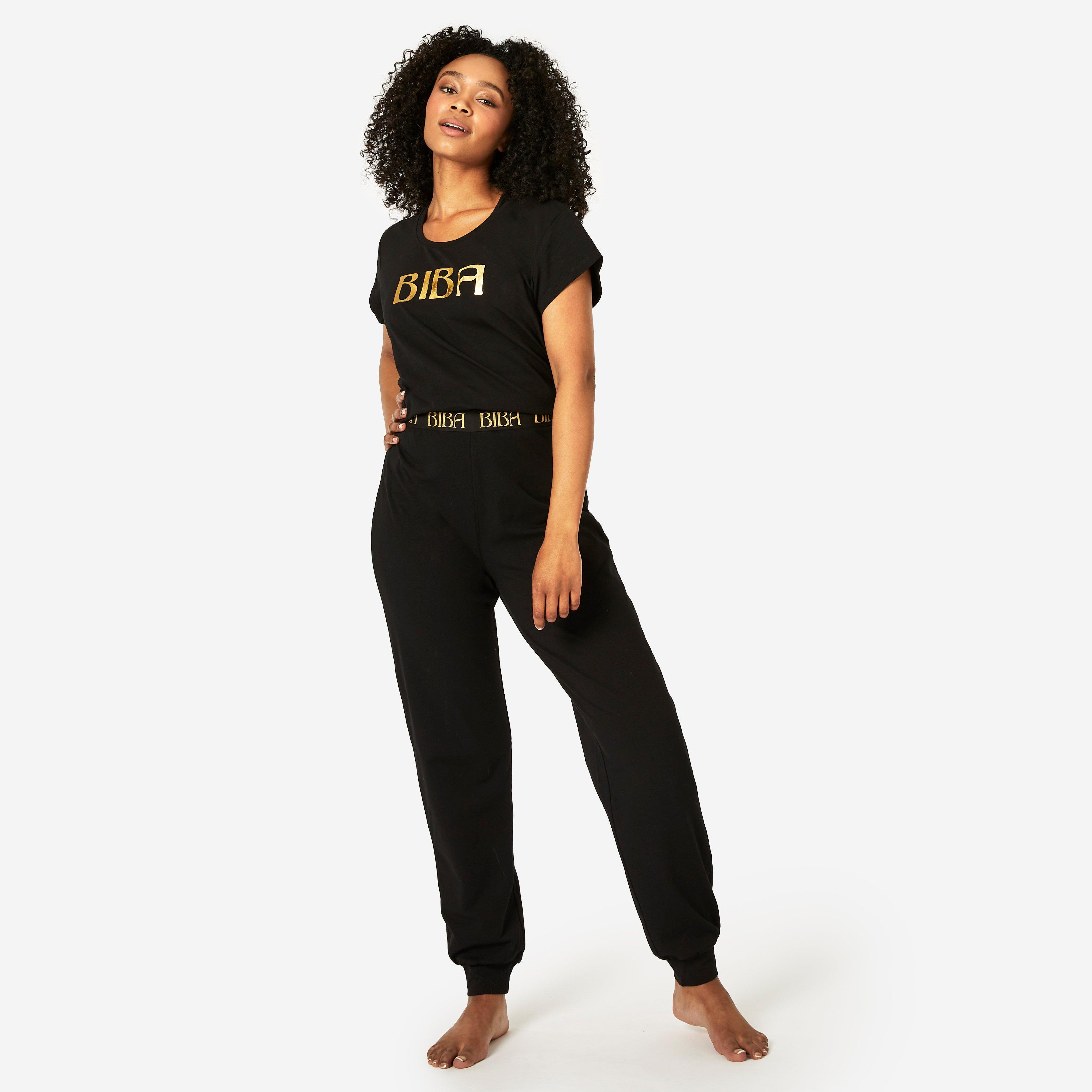 Noir - Biba - Biba Soft Cotton T-Shirt - 4