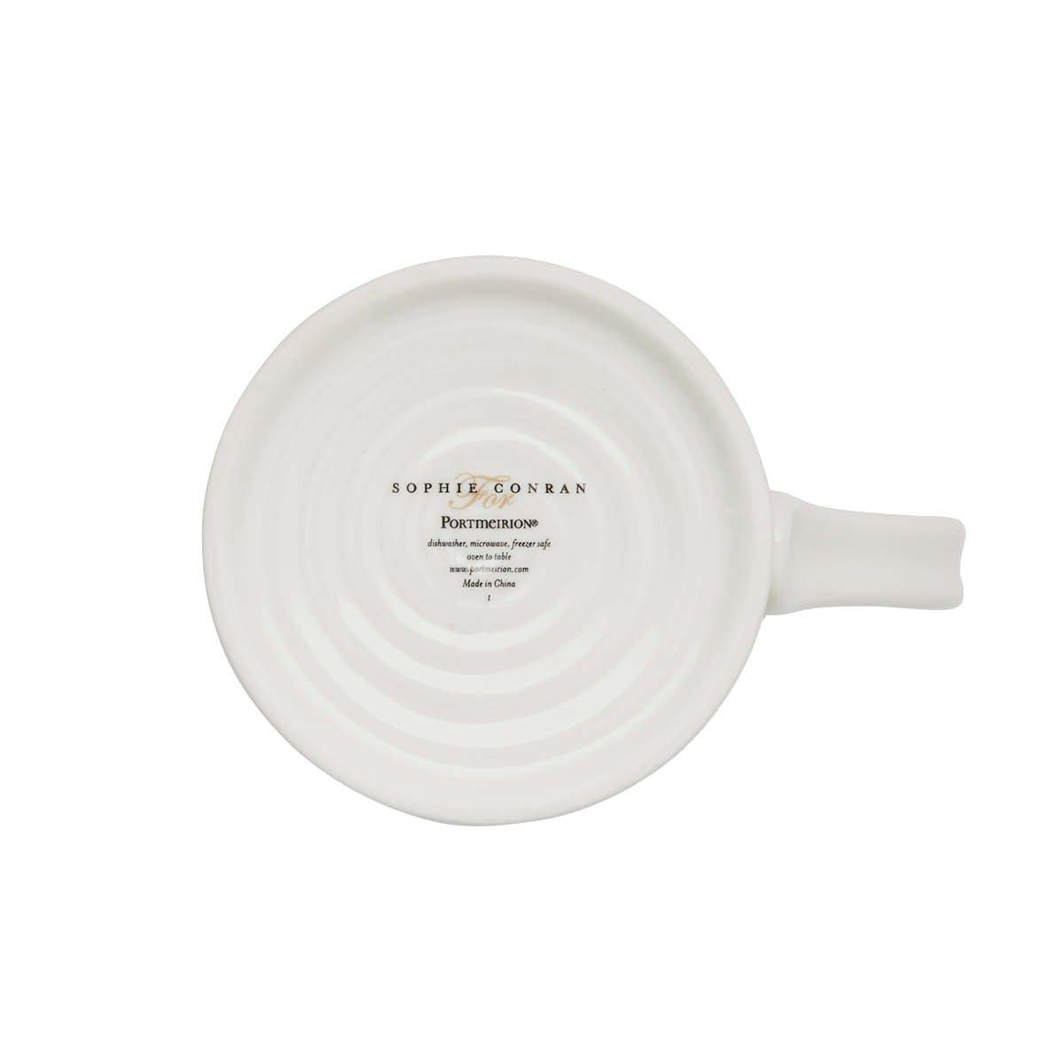 White - Portmeirion - Sophie Conran Set of 4 Short Mugs - 5