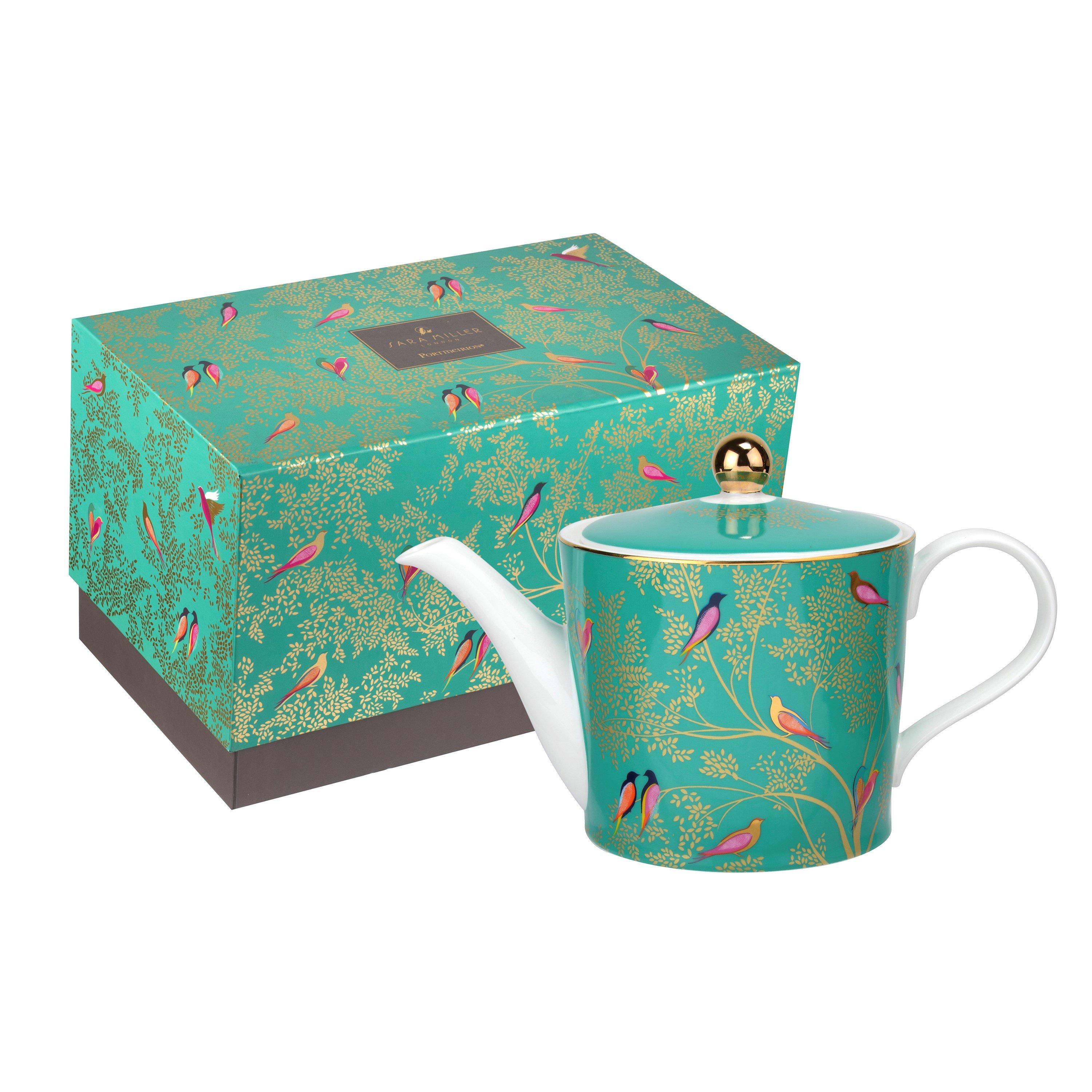 Green - Sara Miller London - Miller Chelsea Teapot - 1