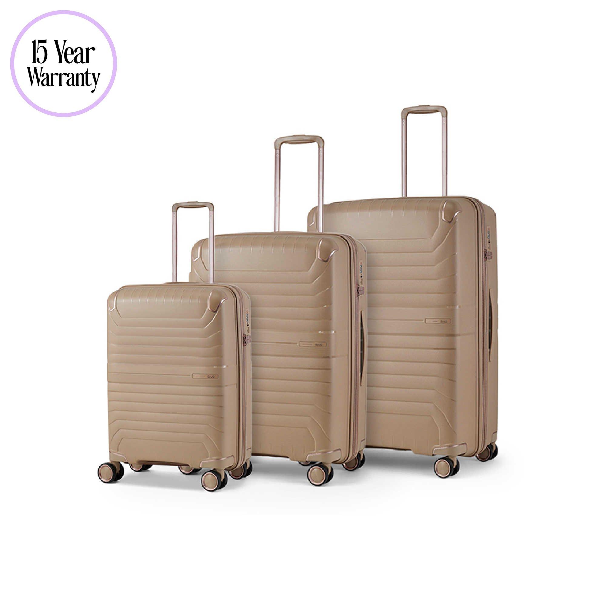 Beige - Rock - Astrid Suitcase Beige - 1