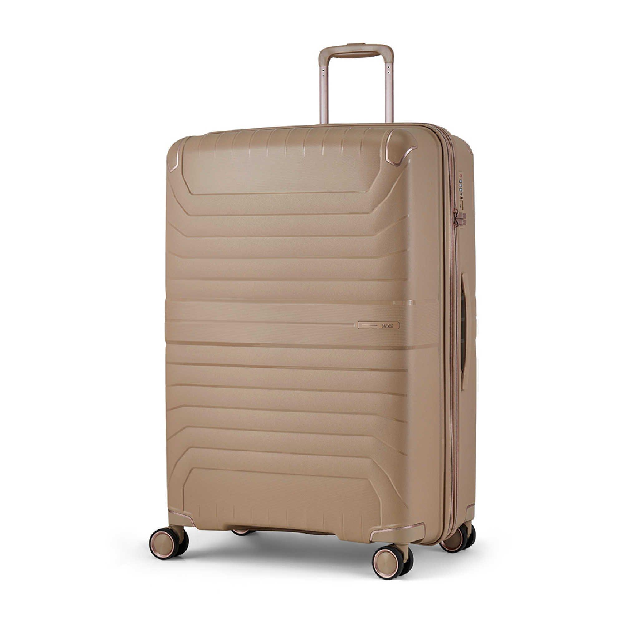 Beige - Rock - Astrid Suitcase Beige - 2