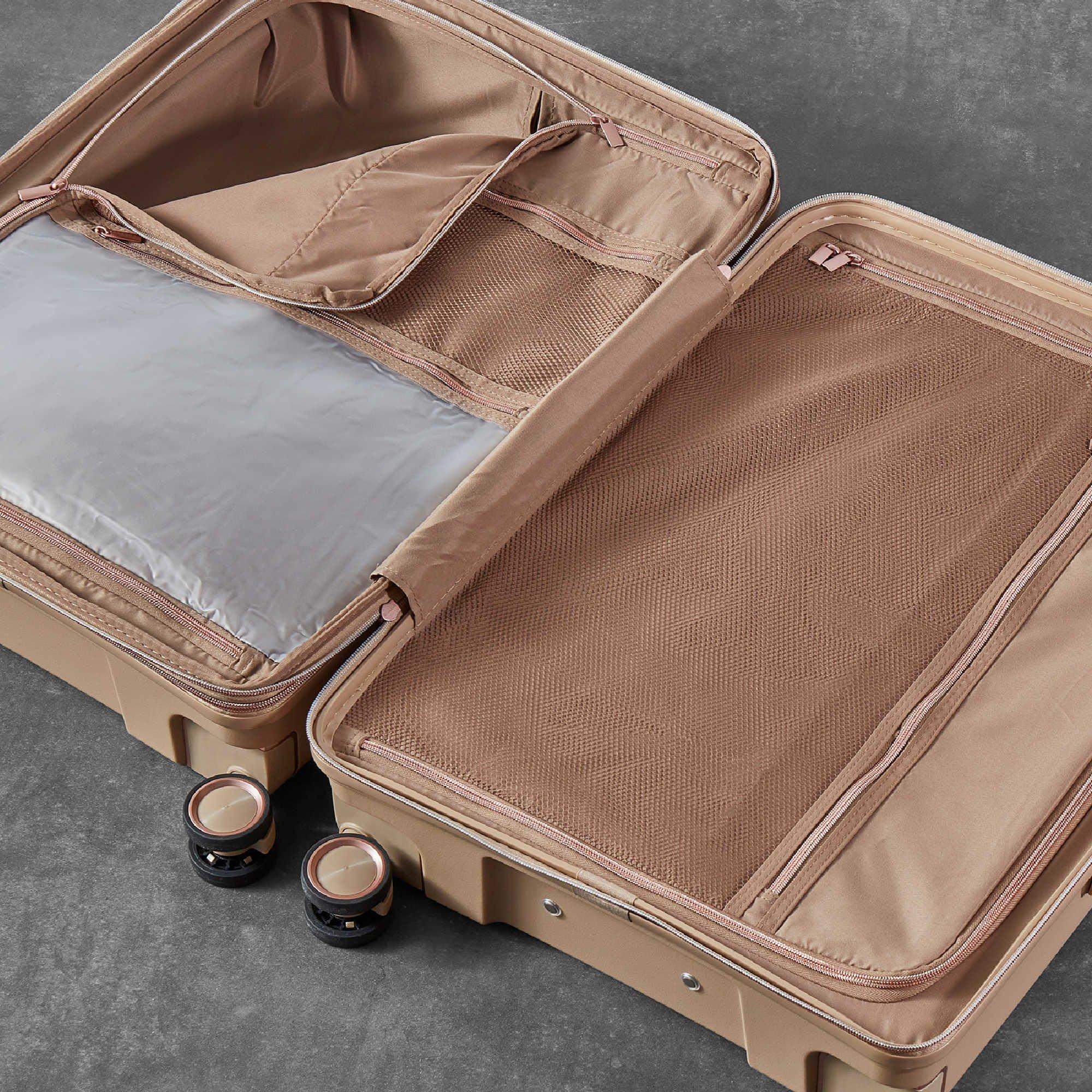 Beige - Rock - Astrid Suitcase Beige - 5