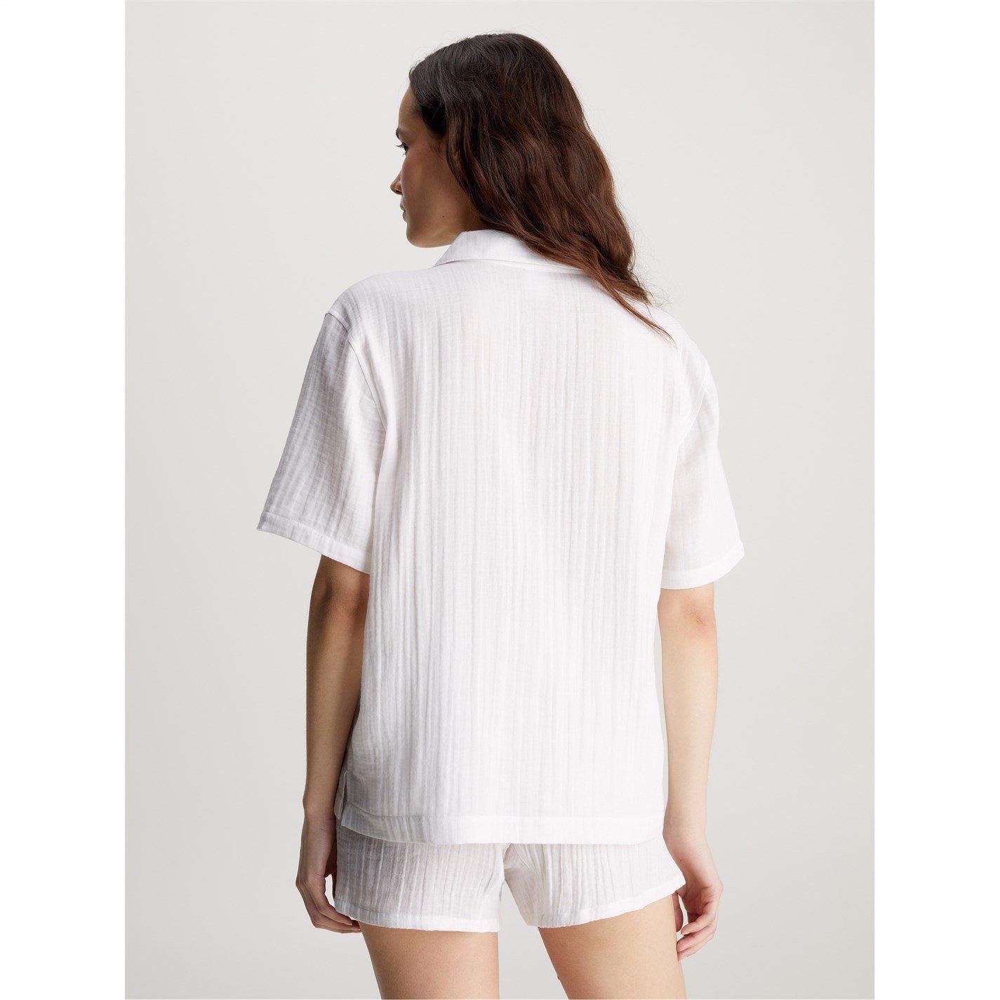 White - Calvin Klein - Women's Pyjama Shorts - 2