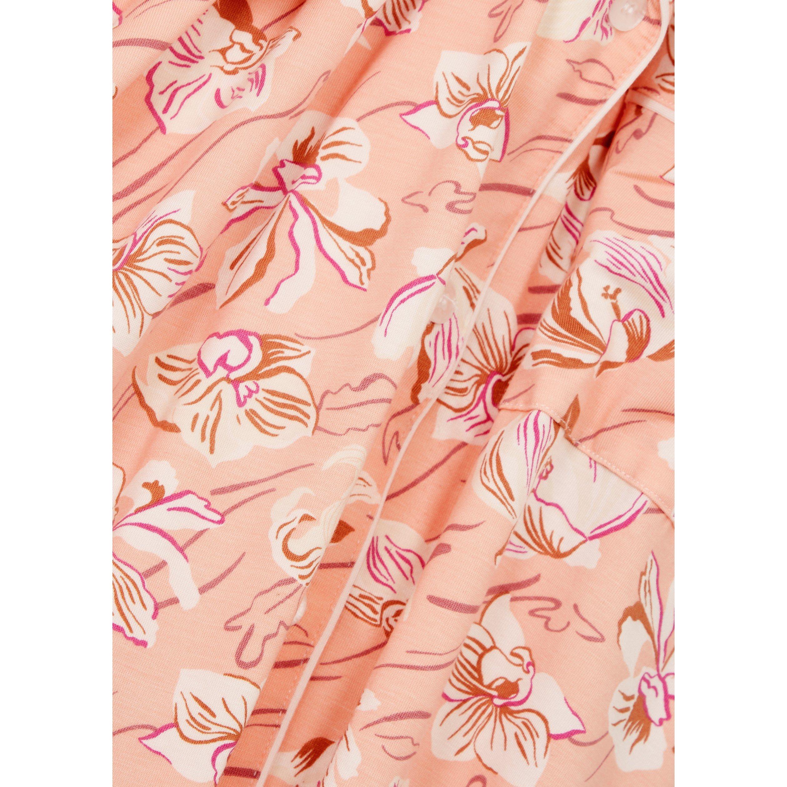 PINK AND OTHER - Eberjey - PJ GISELE LONG SS TOP PJ SET - 4