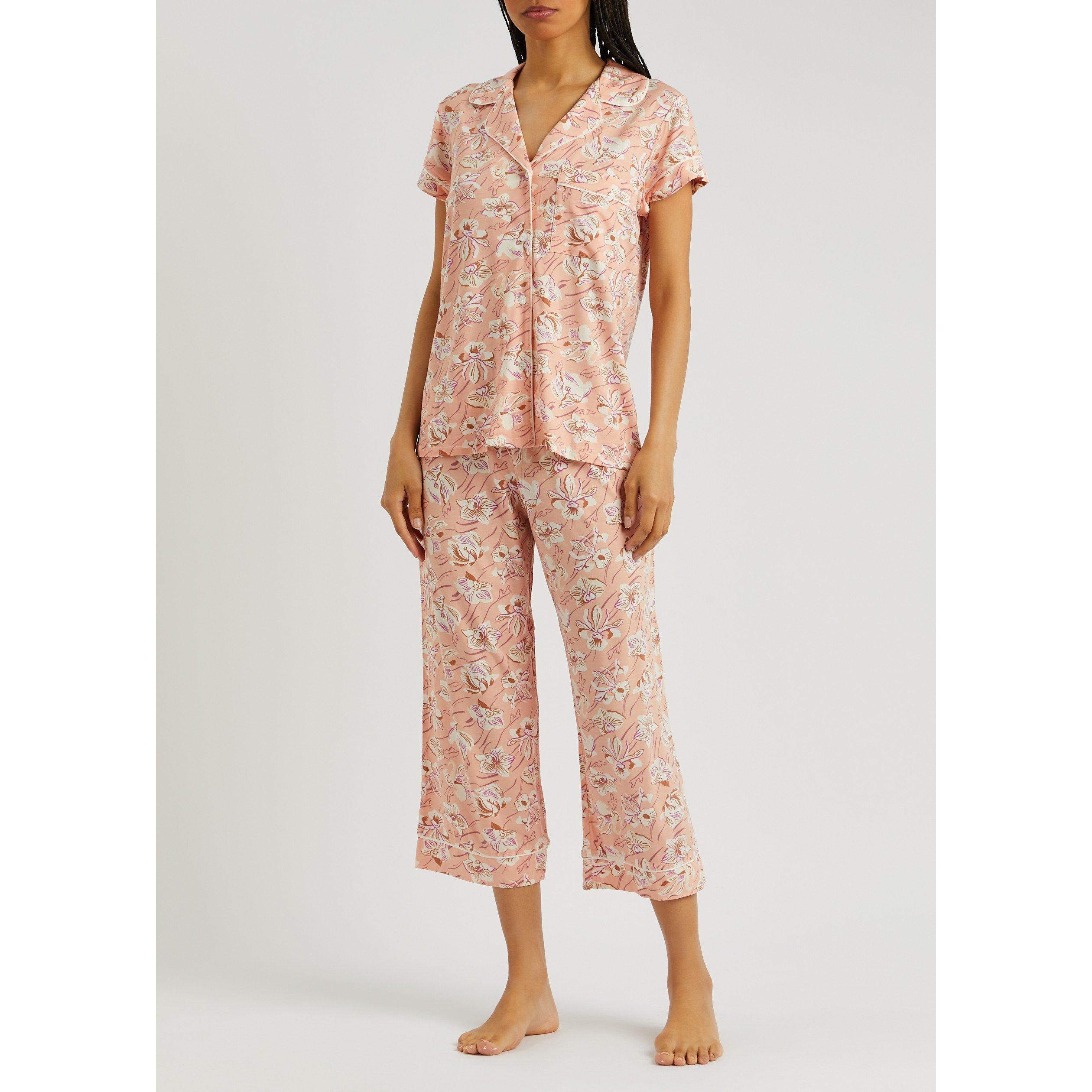 PINK AND OTHER - Eberjey - PJ GISELE LONG SS TOP PJ SET - 5