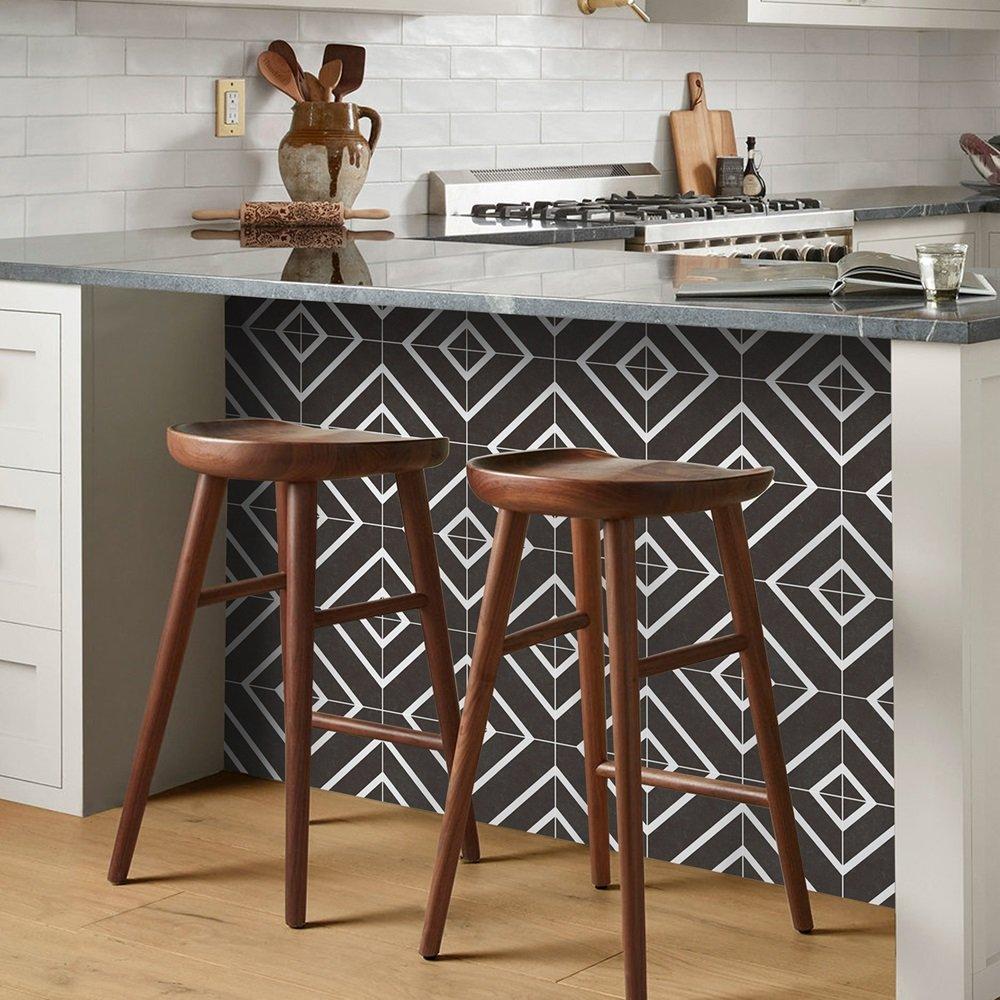 Quadrostyle  Premium Wall & Tile Stickers Director - Black - 0.27 SQM