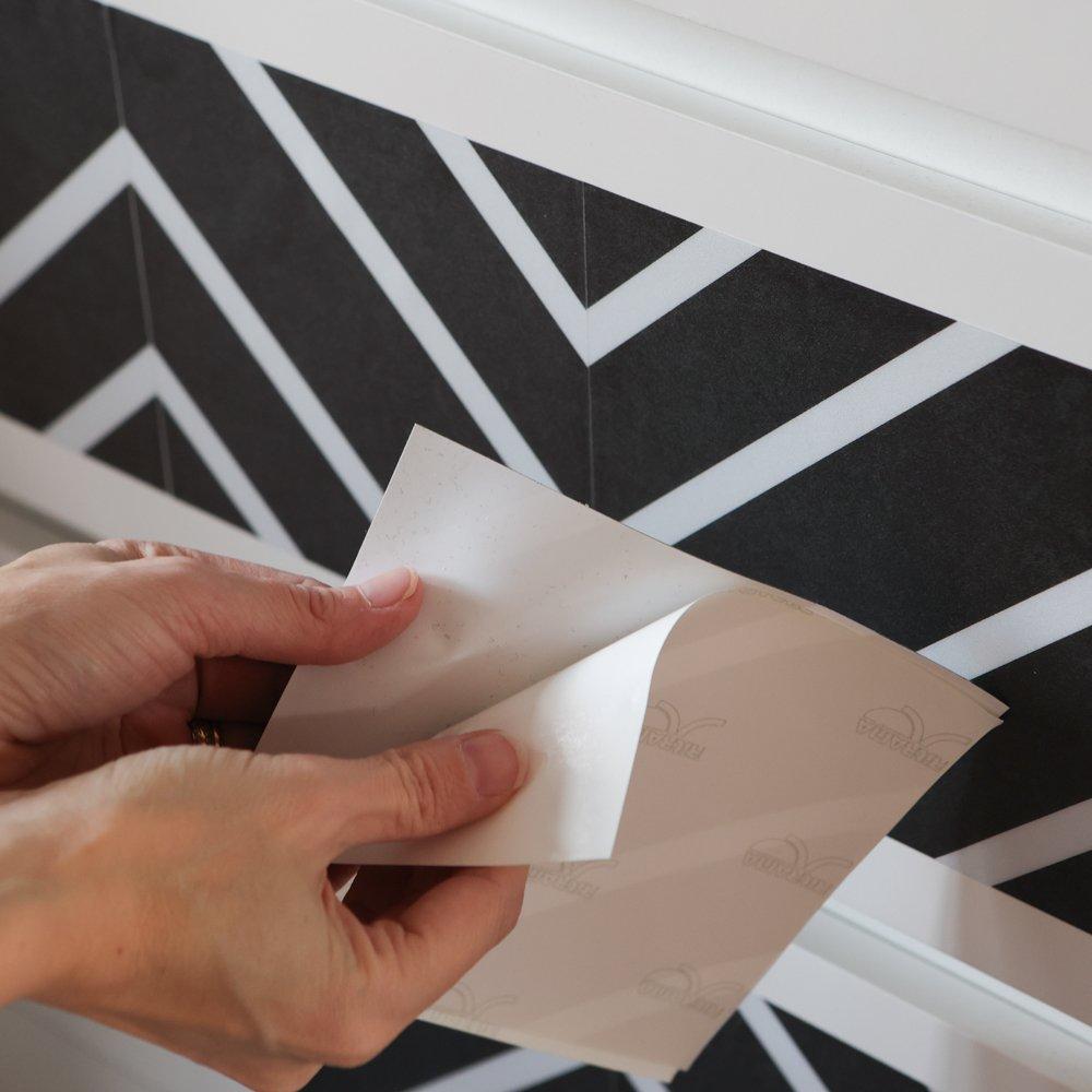 Black - Quadrostyle - Premium Wall & Tile Stickers Director - 3