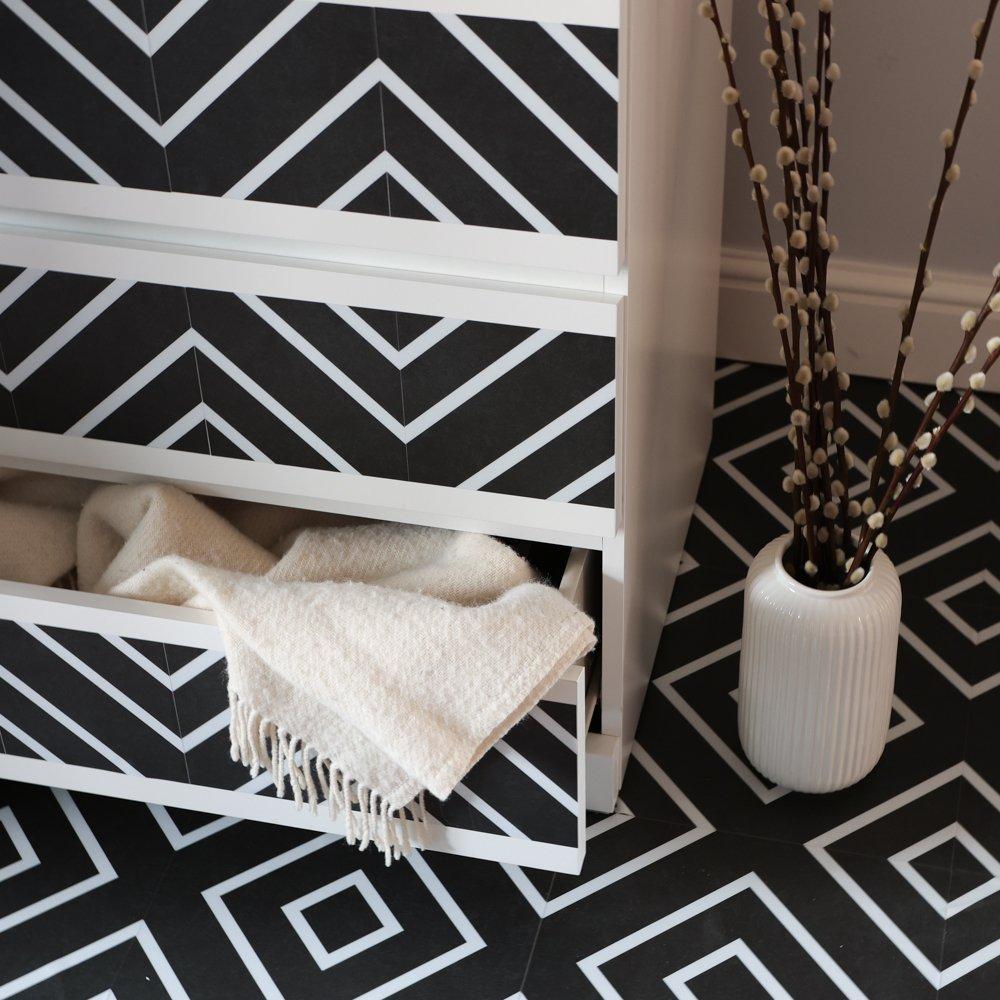 Black - Quadrostyle - Premium Wall & Tile Stickers Director - 5