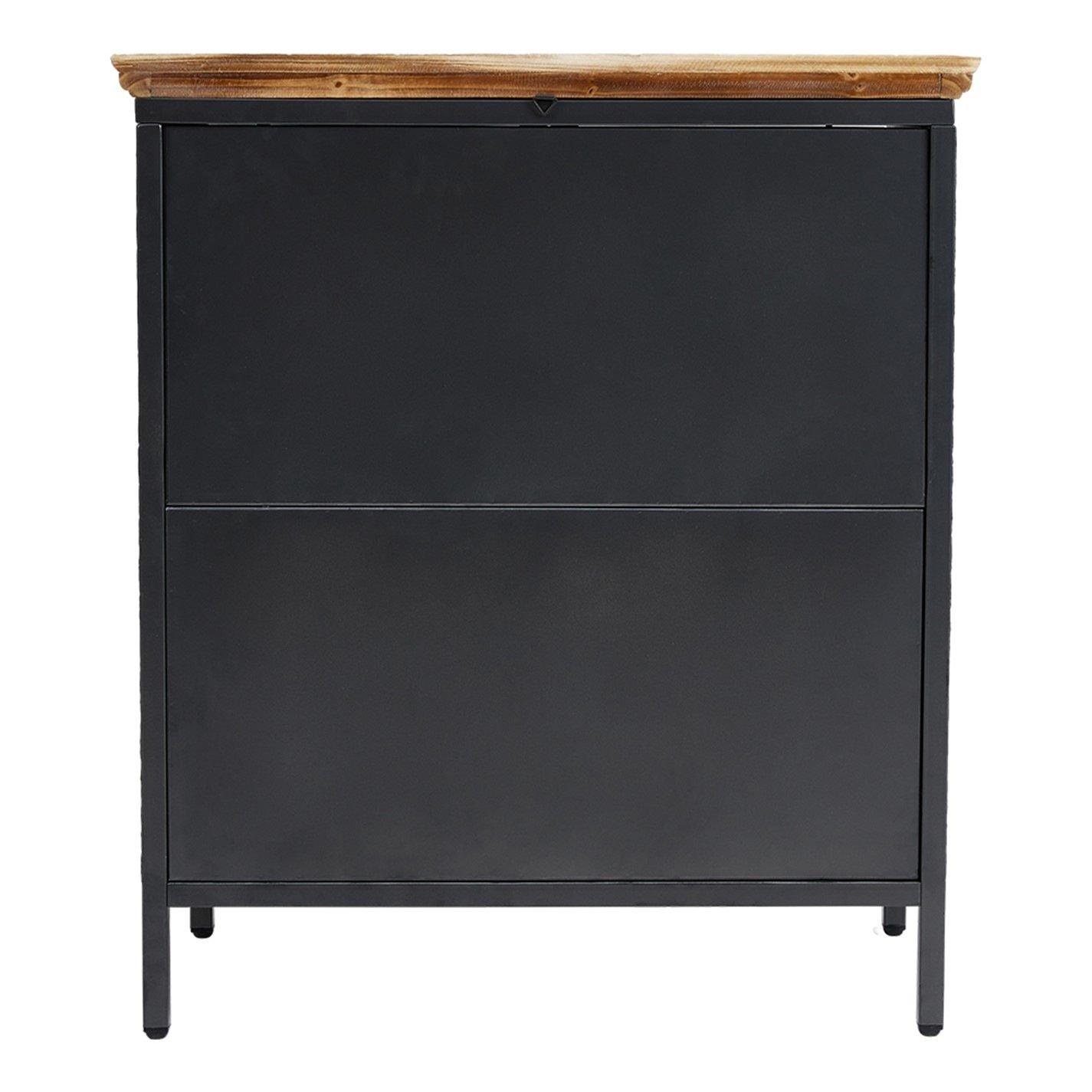 Oak - Kabinet UK - Classic Wooden Storage Cabinet Console Cabinet - 5