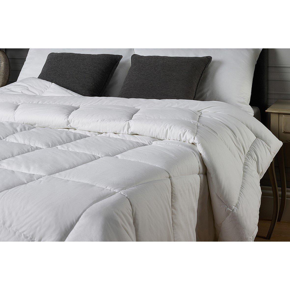 White - Downland - Luxury Feels Like Down 10.5 Tog 233tc Cotton Duvet - 4