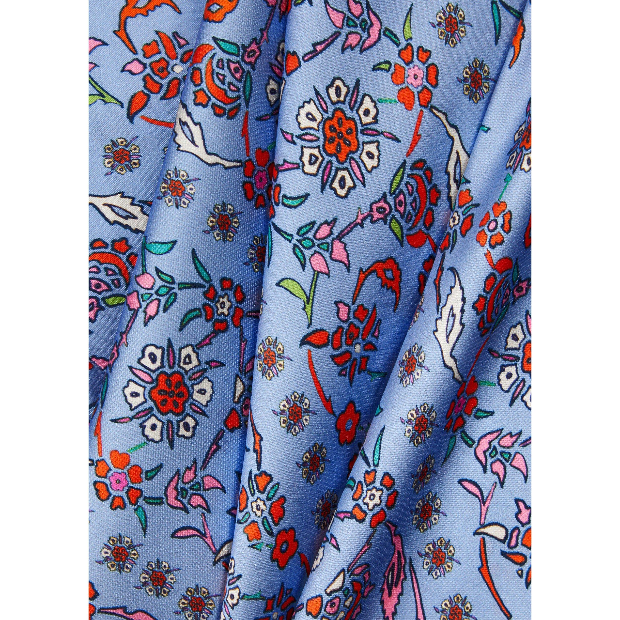 BLUE AND OTHER - Jessica Russell Flint - PJT EZME FLRL SPGHTI CAMI TOP - 4