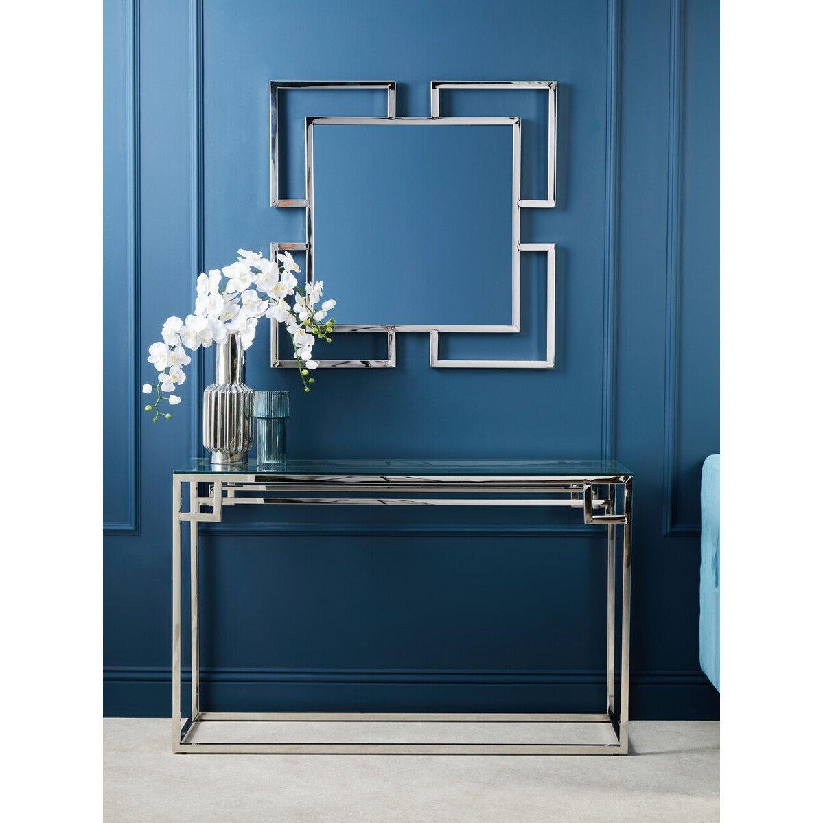 Silver - Interiors by Premier - Allure Silver Small Wall Mirror - 5