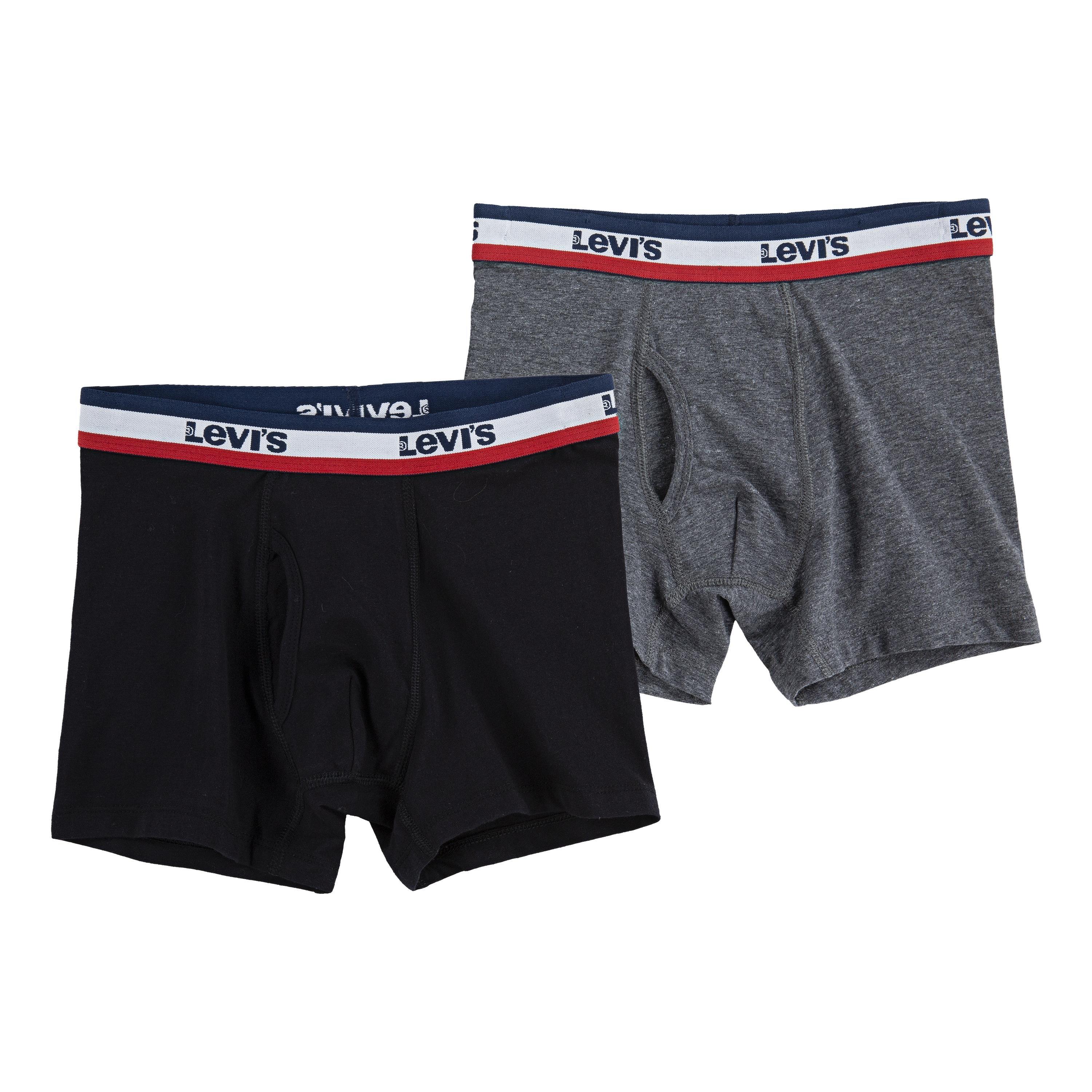 Sort 023 - Levis - Junior Levis 2 Pack Sports Boxer Shorts - 1