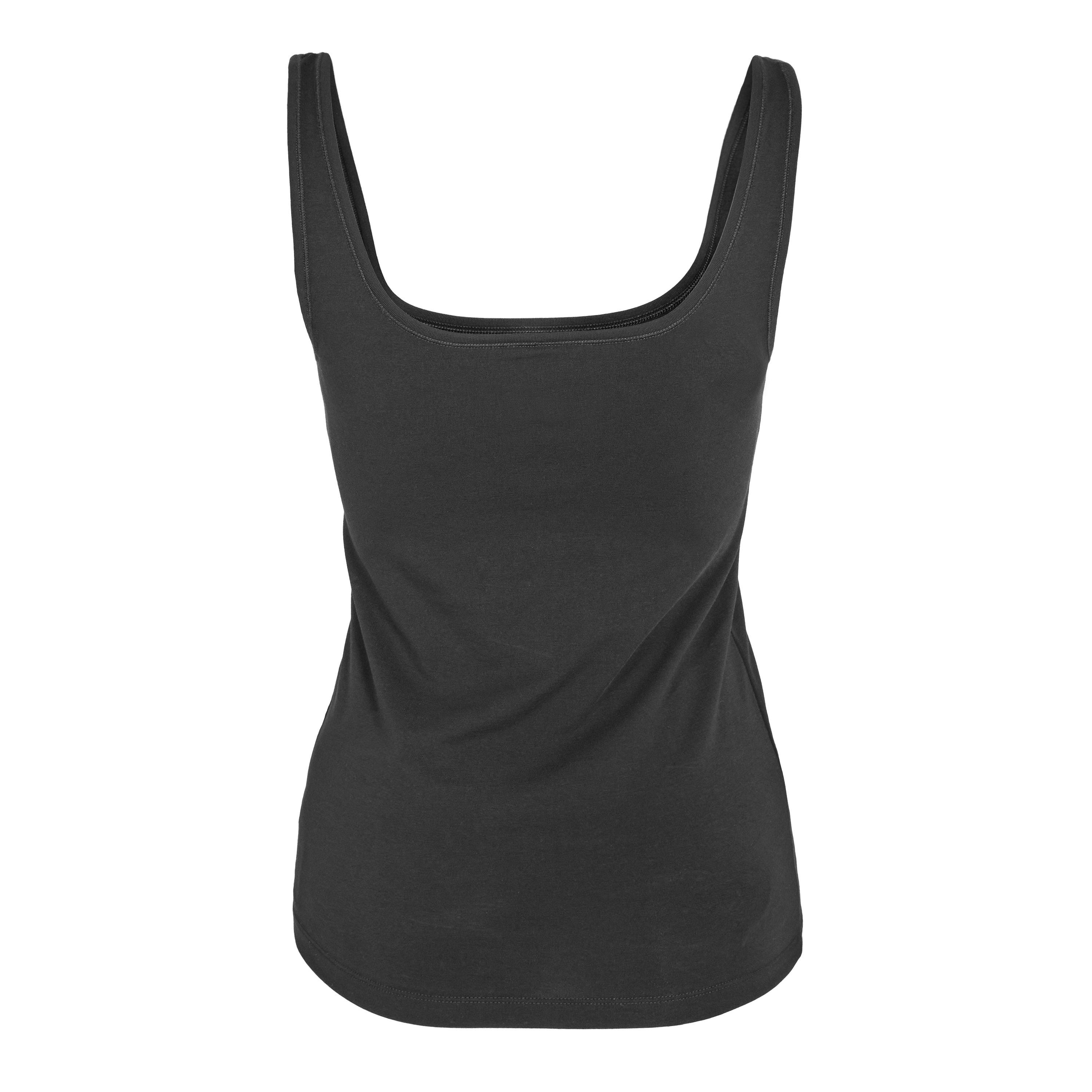 Black - Hugo - Red Logo Label Vest - 2
