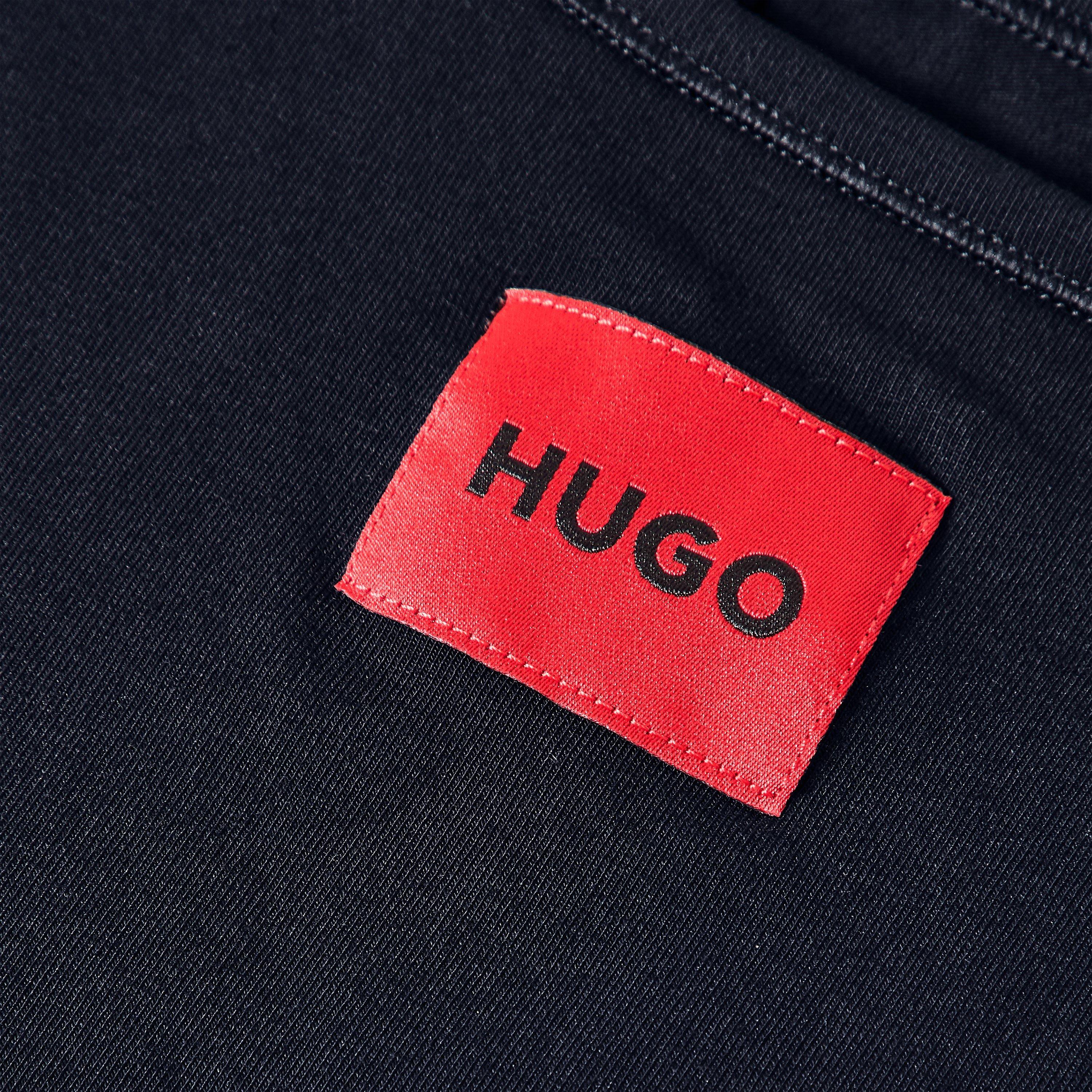 Black - Hugo - Red Logo Label Vest - 3