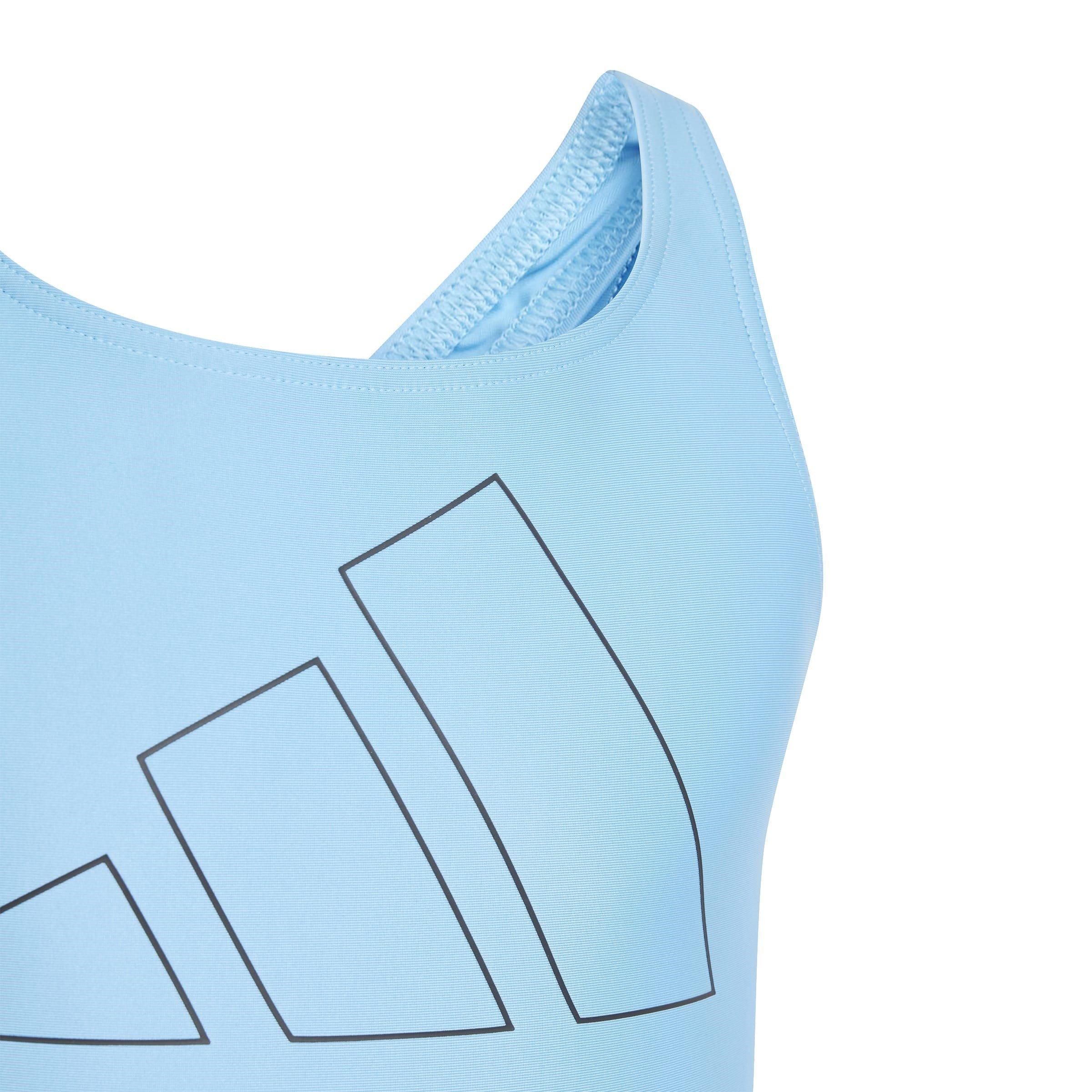 Blau - adidas - 3 Bars Swimsuit Juniors - 3