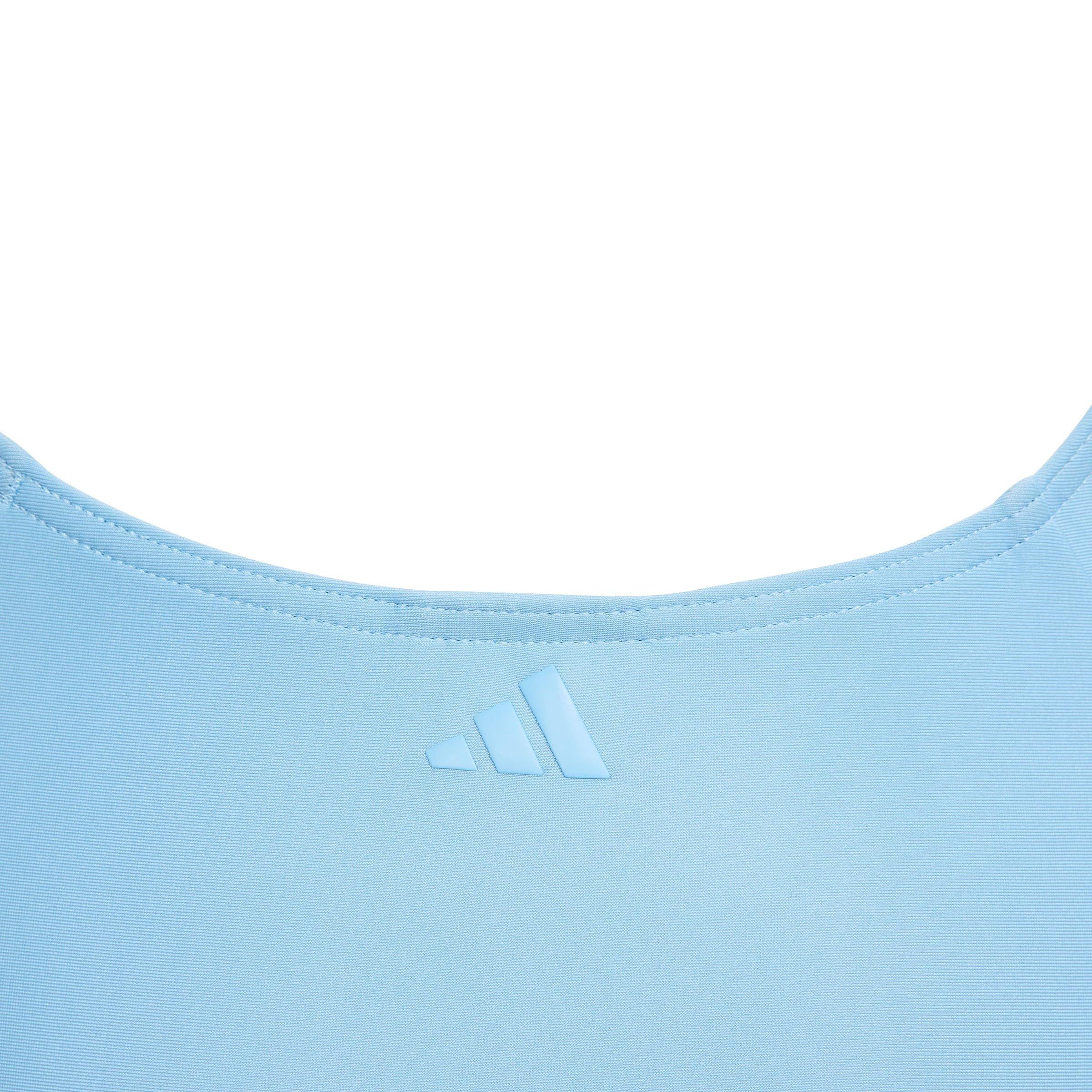 Blau - adidas - 3 Bars Swimsuit Juniors - 4