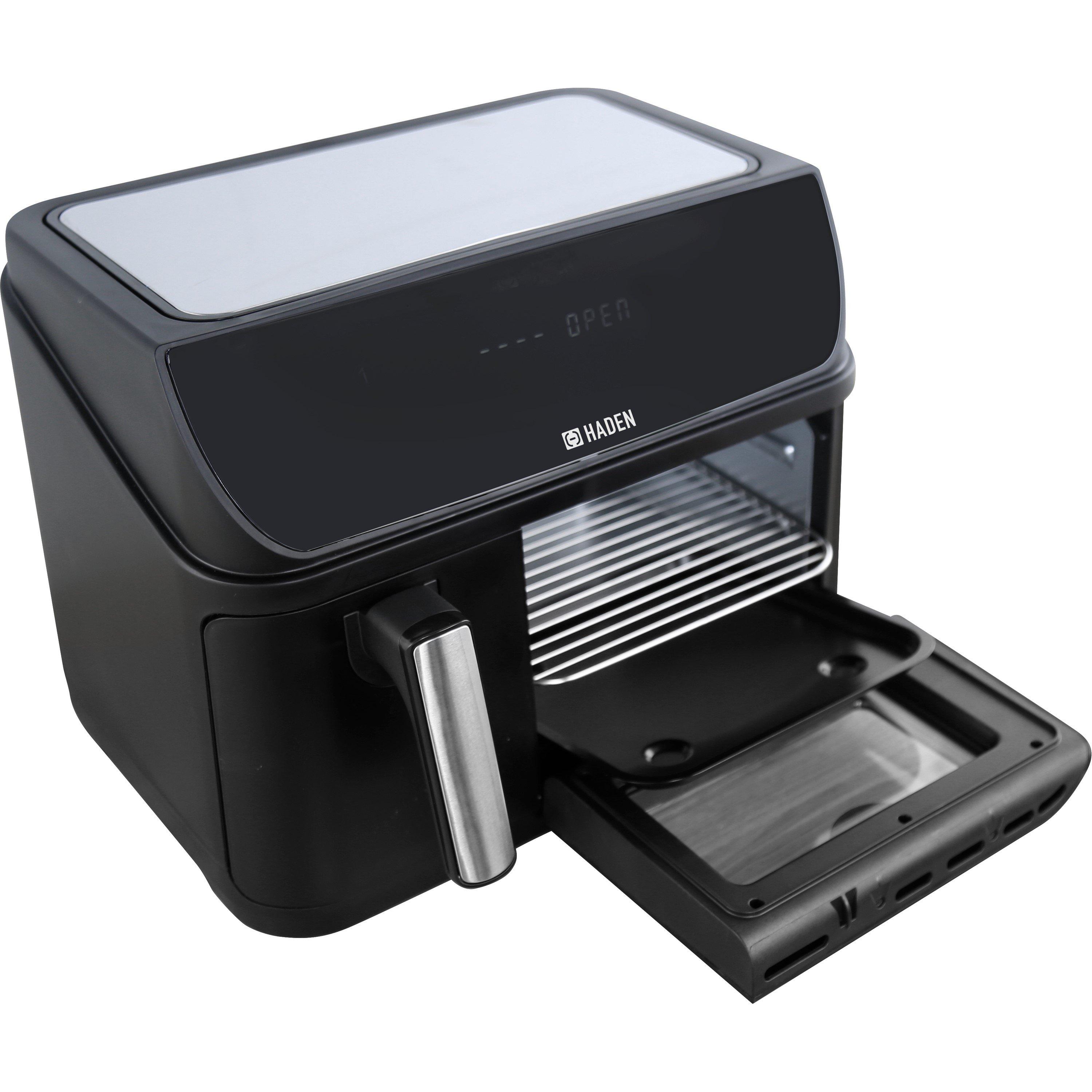 Black - Haden - 12L Dual Drawer Air Fryer - 2