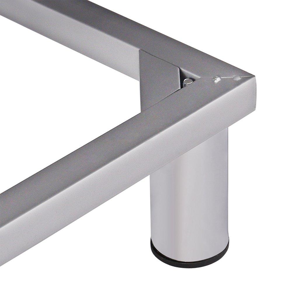 Grey - Kabinet UK - 2-Seat Convertible Sofa Bed with Pillows - 8