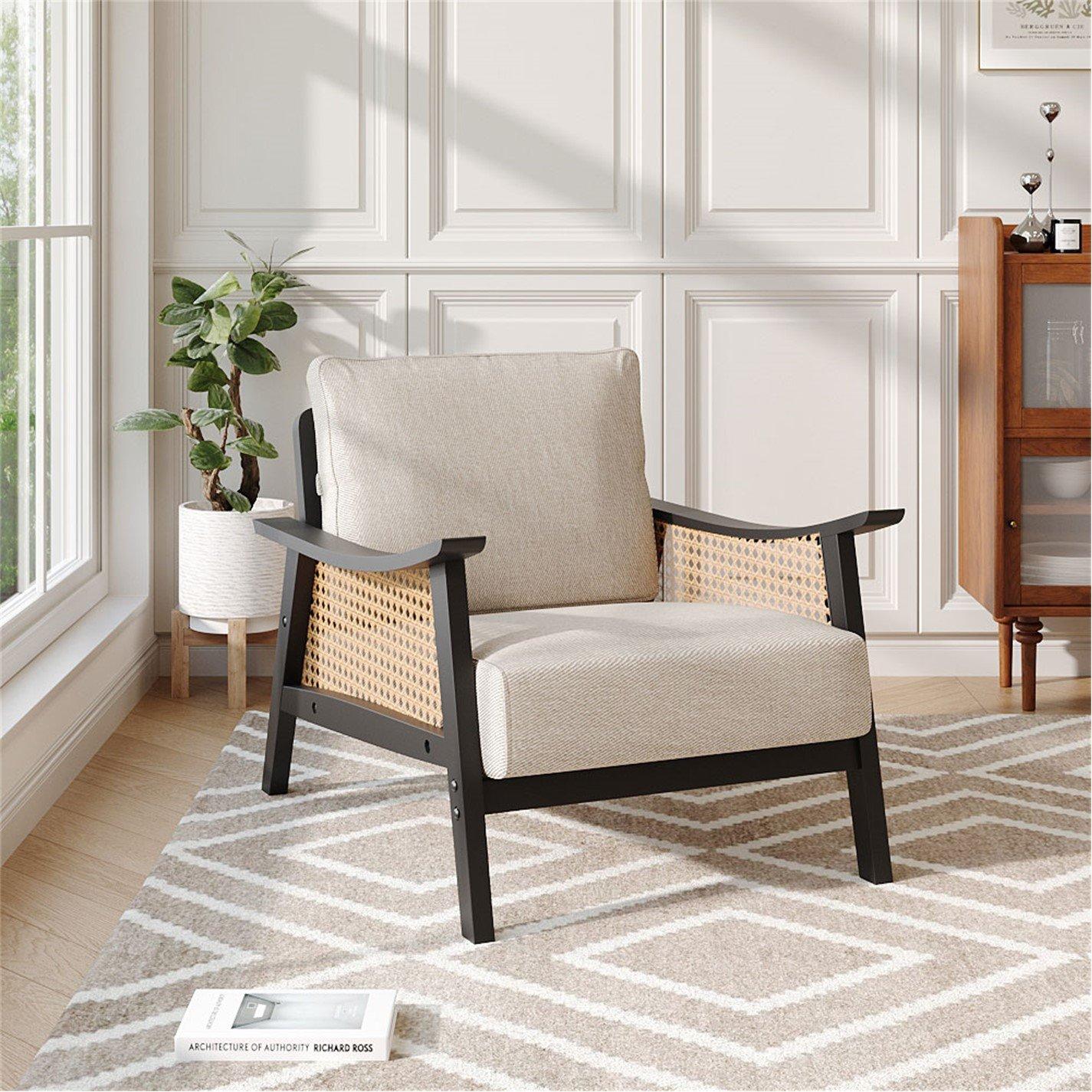 Kabinet UK Mid Century Rattan Chair