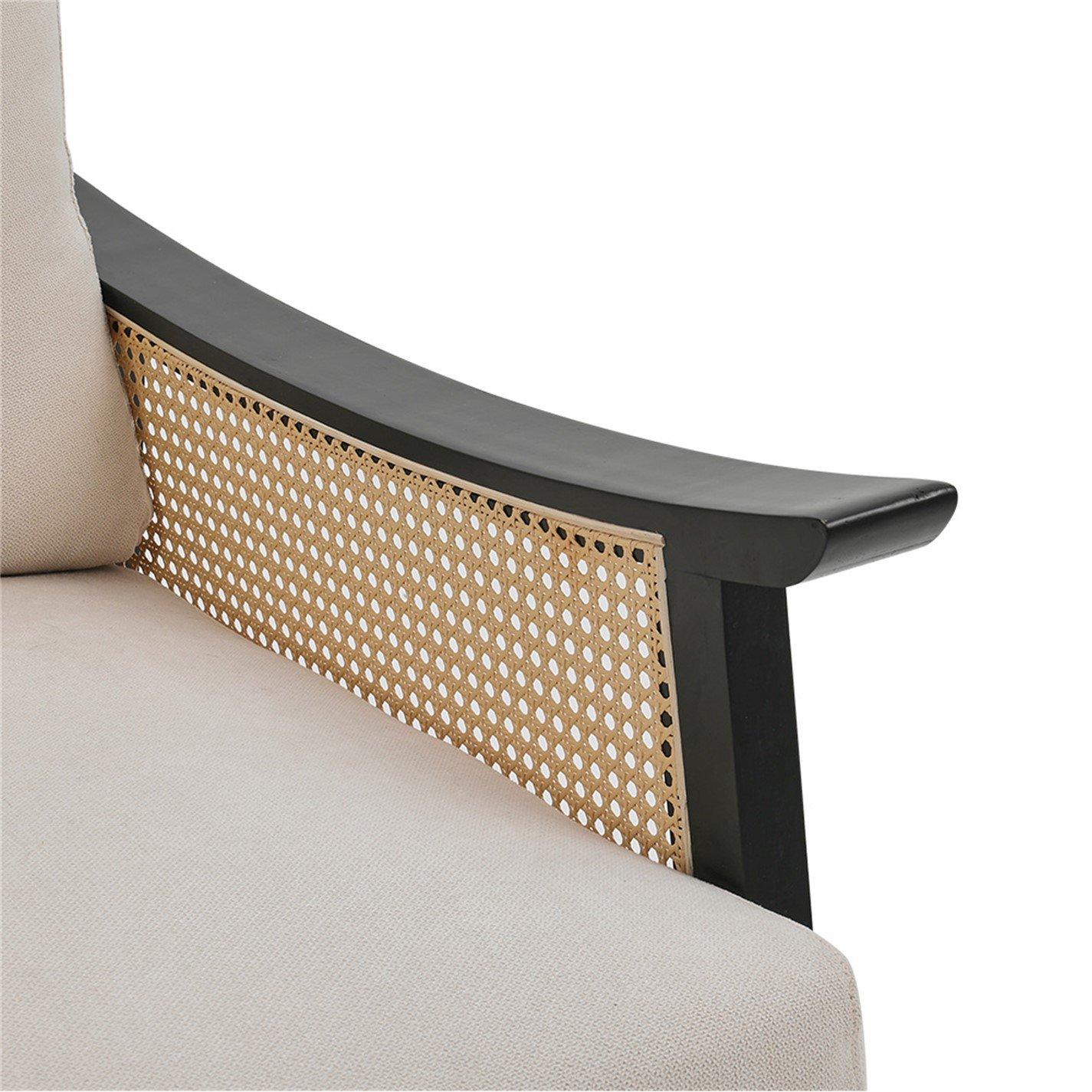 Beige - Kabinet UK - Mid Century Rattan Chair - 11