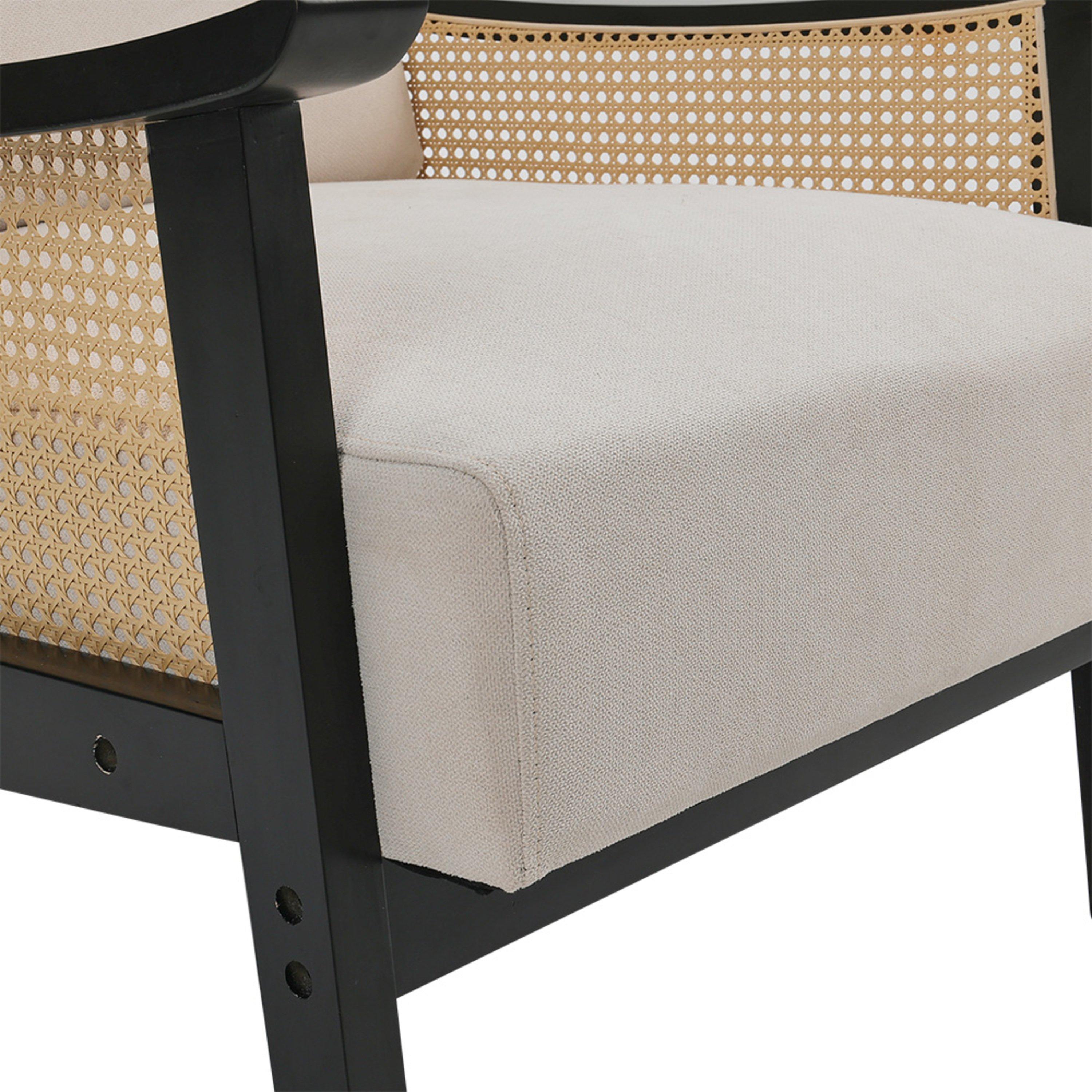 Beige - Kabinet UK - Mid Century Rattan Chair - 10