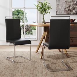 Cottonfy UK 2pcs Metal High Dining Chairs