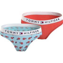 Tommy Hilfiger 2pk Logo Brief Junior Girls
