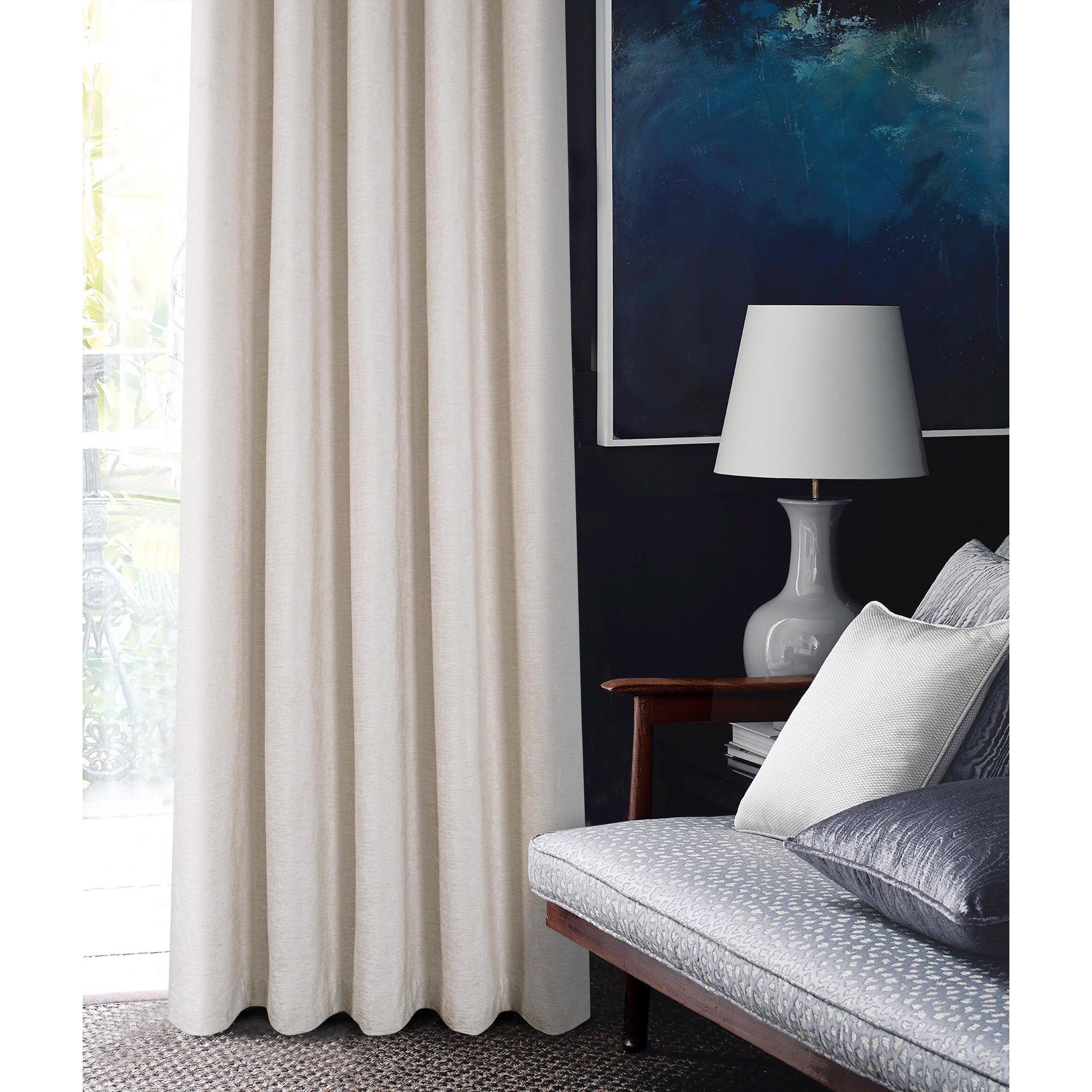 Natural - Sundour - Amberley Thermal Eyelet Curtains - 2