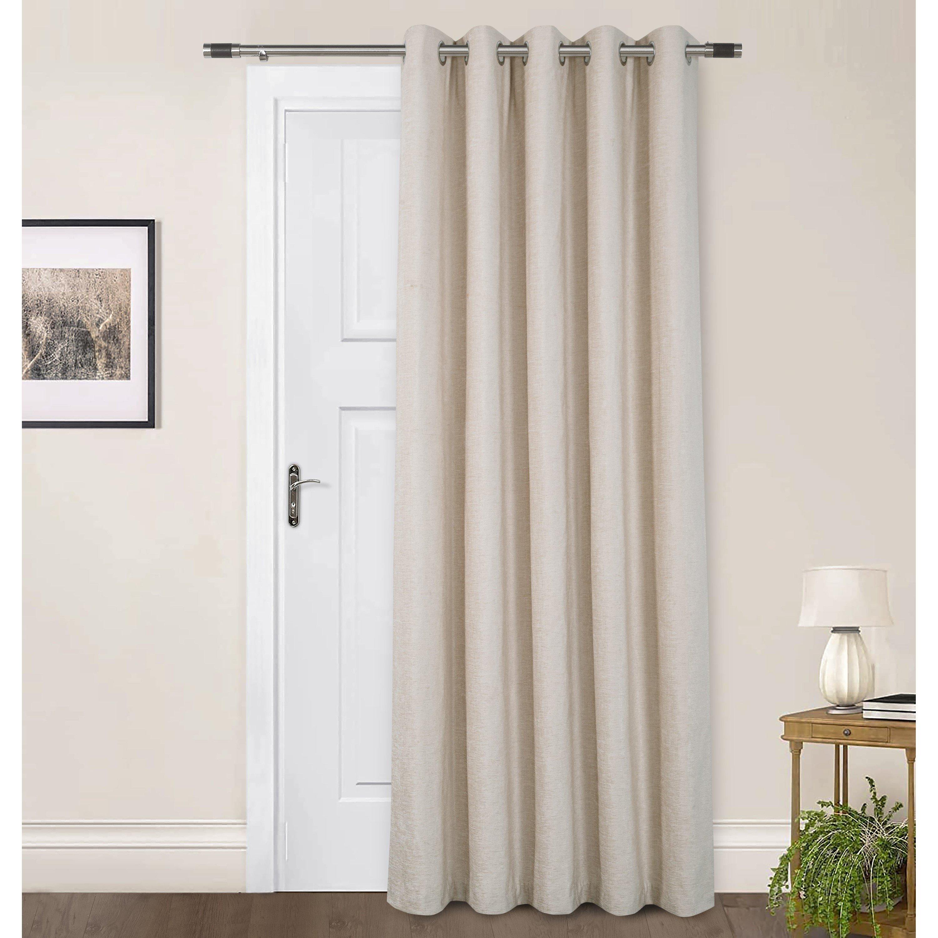 Natural - Sundour - Amberley Thermal Eyelet Curtains - 5