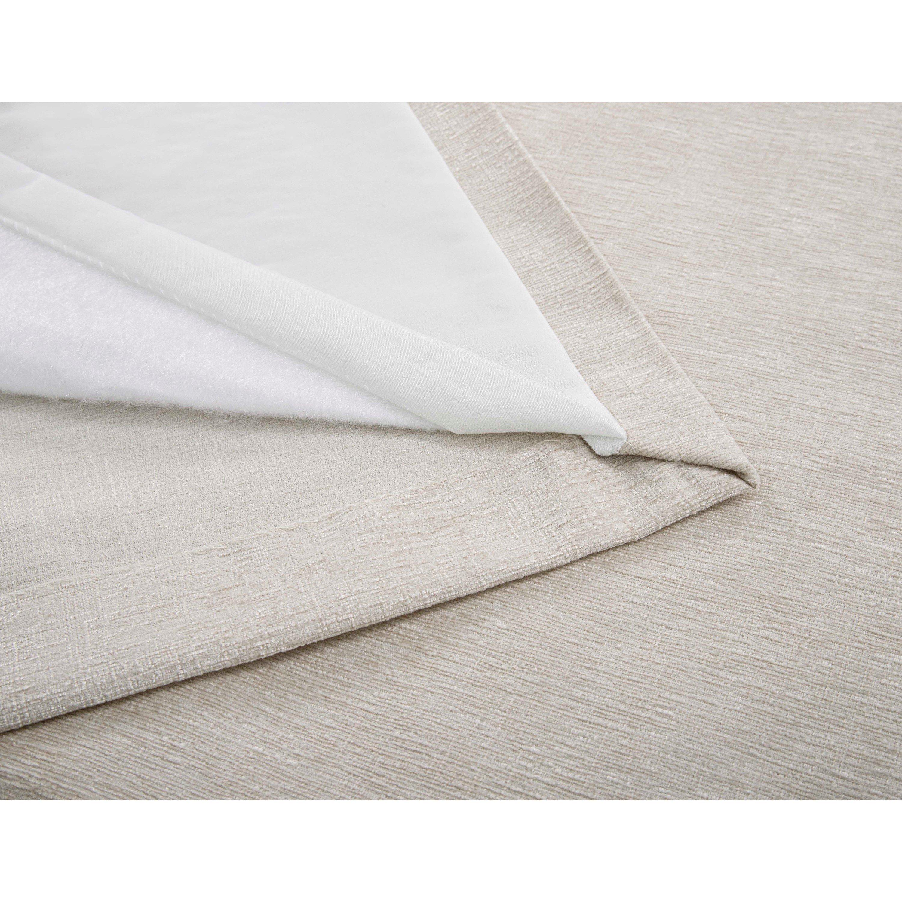 Natural - Sundour - Amberley Thermal Eyelet Curtains - 9