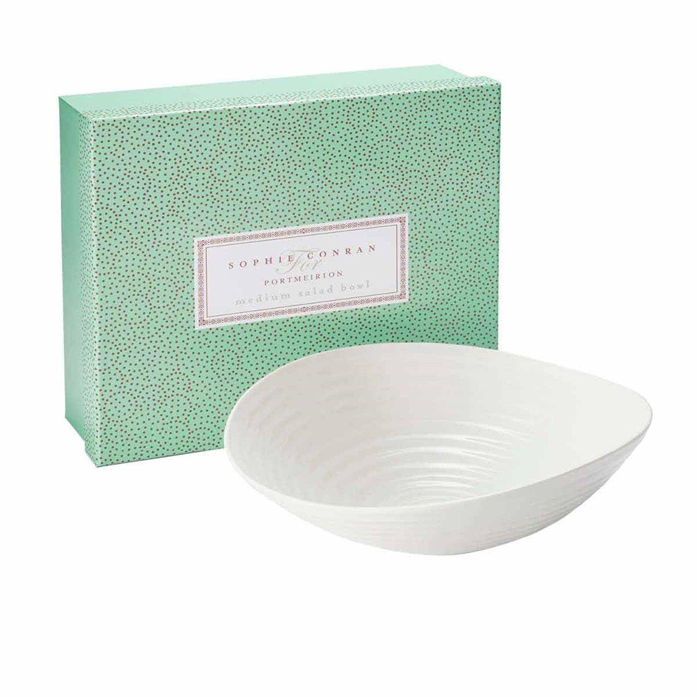 White - Portmeirion - Sophie Conran Medium Salad Bowl White - 1