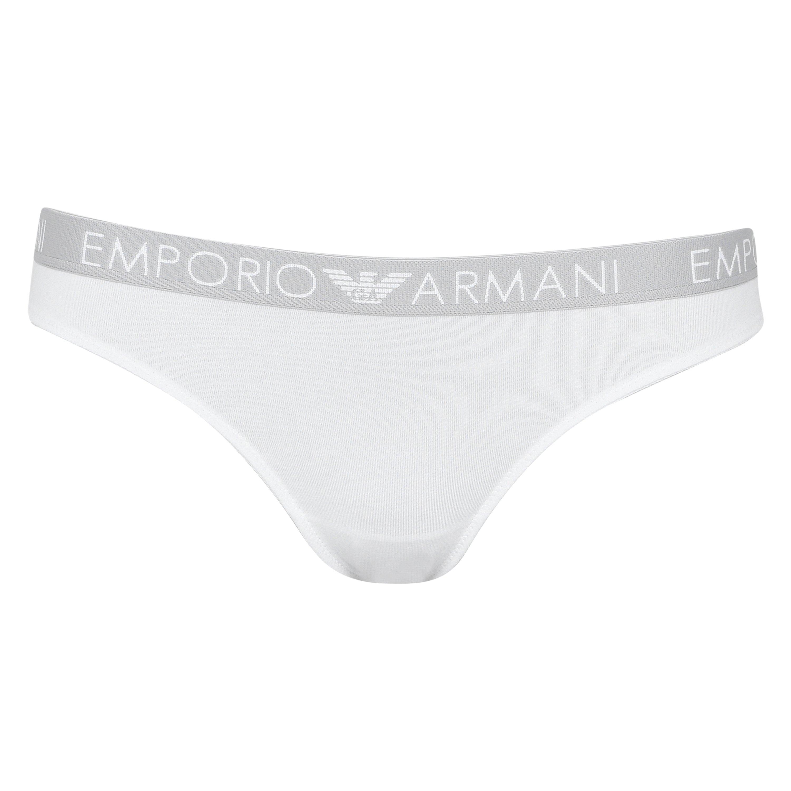 White 04710 - Emporio Armani - Emporio Armani 2 Pack Thong - 2