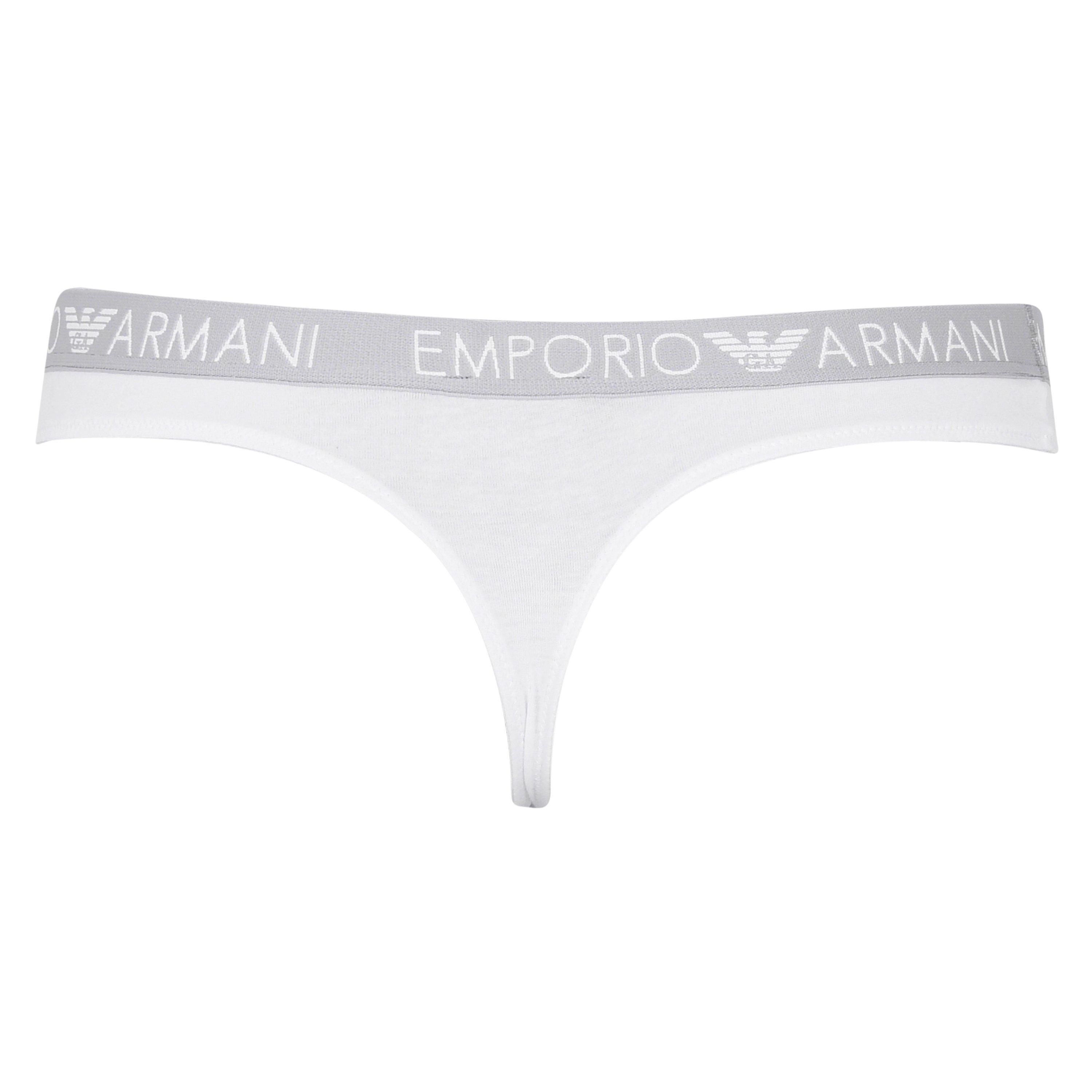 White 04710 - Emporio Armani - Emporio Armani 2 Pack Thong - 3