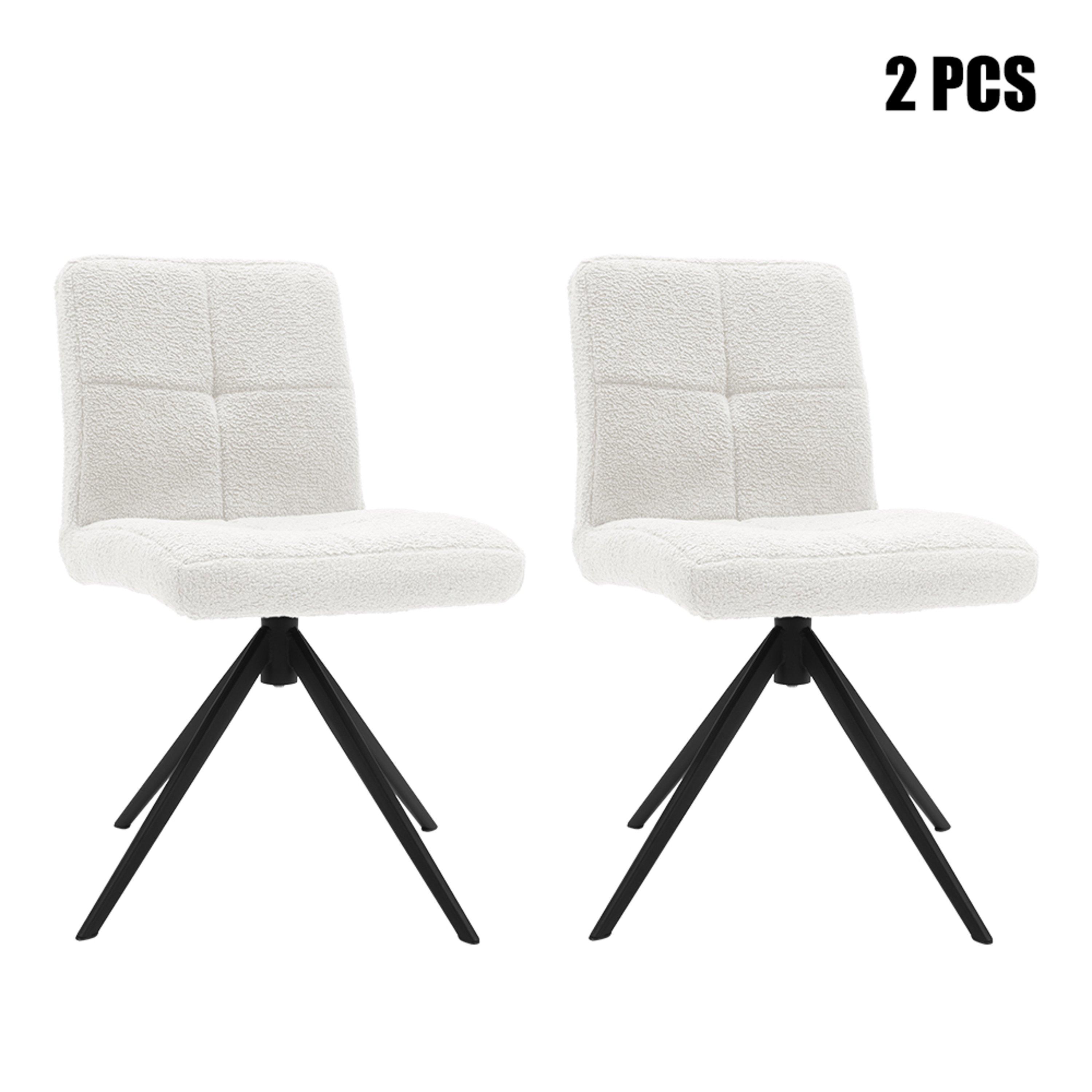 Kabinet UK 2Pcs Plush Breakfast Bar Stools