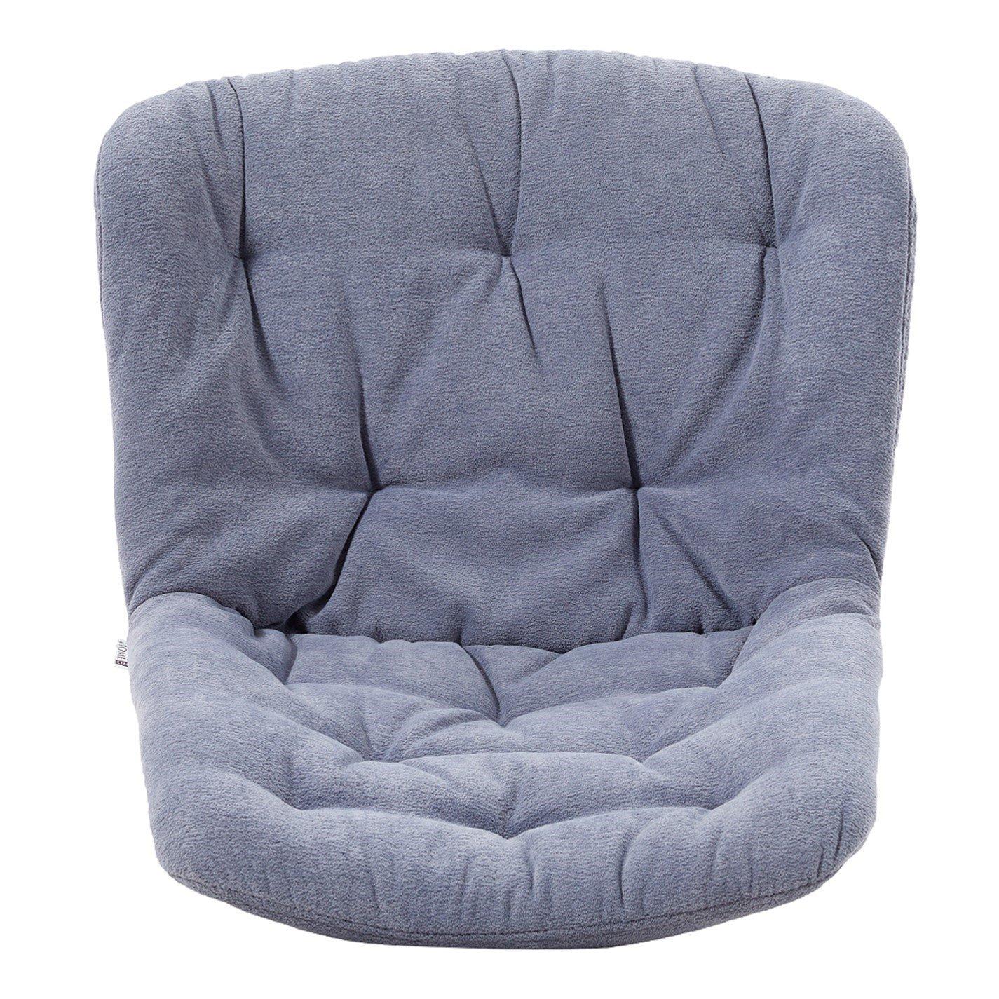 Grey - Kabinet UK - Teddy Fleece Upholstered Dining Chair - 6