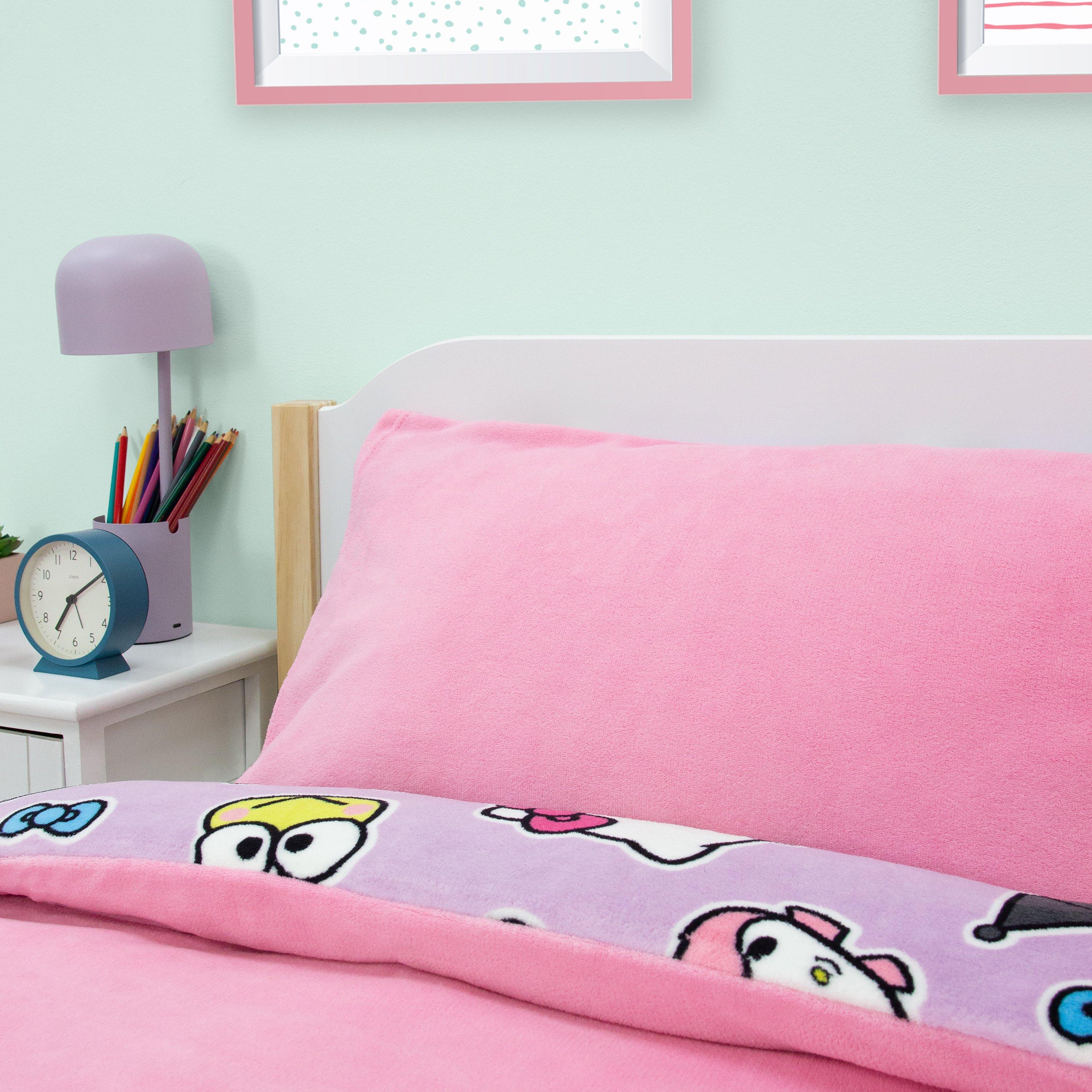 Multicolour - Hello Kitty - Hello Kitty Chill Single Fleece Duvet - 5