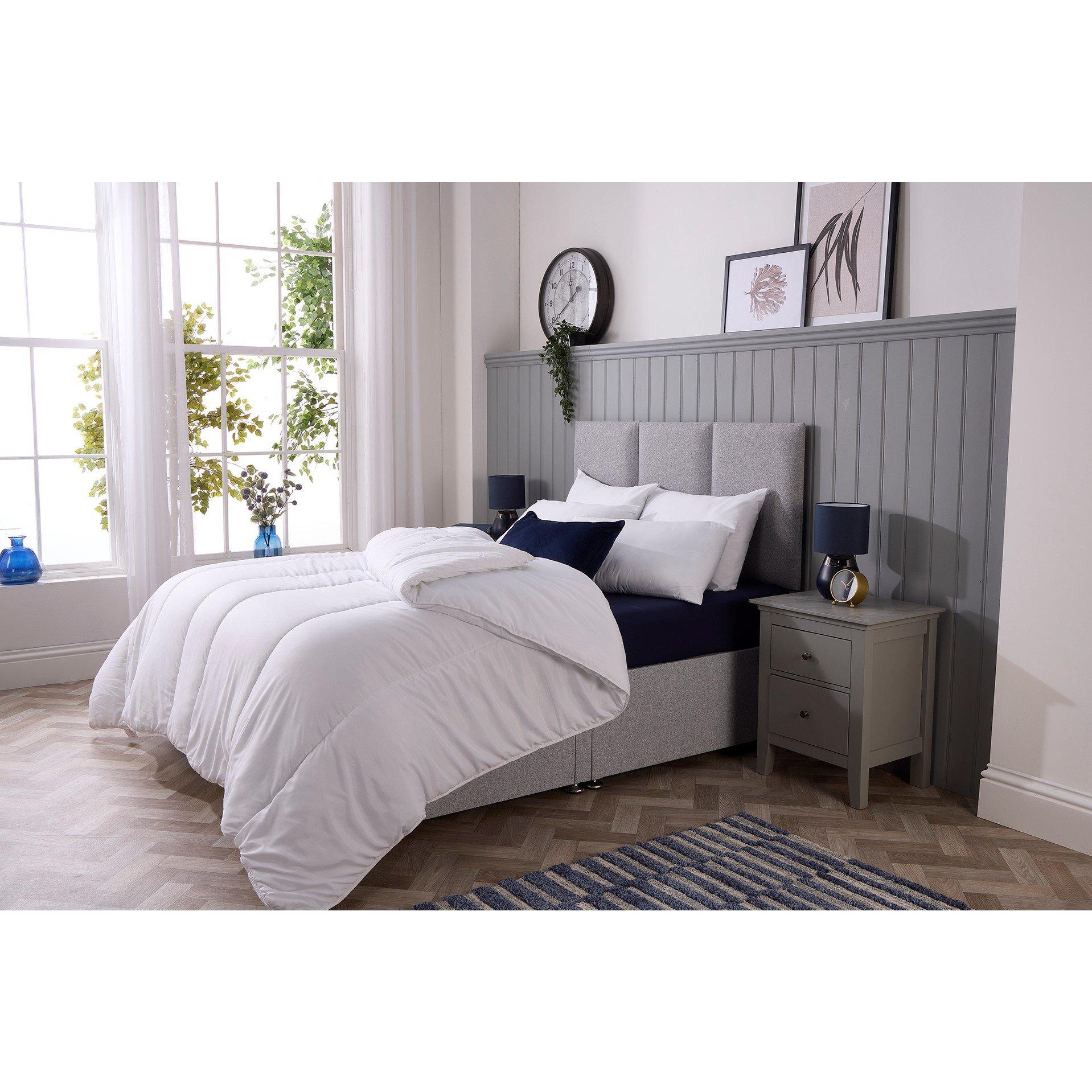 White - Downland - 13.5 Tog Sleep Well Hollowfibre Duvet - 3