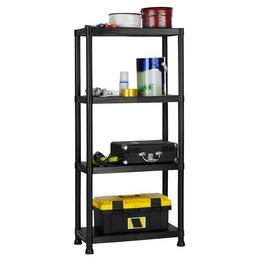 VonHaus VonHaus 4 Tier Plastic Shelving