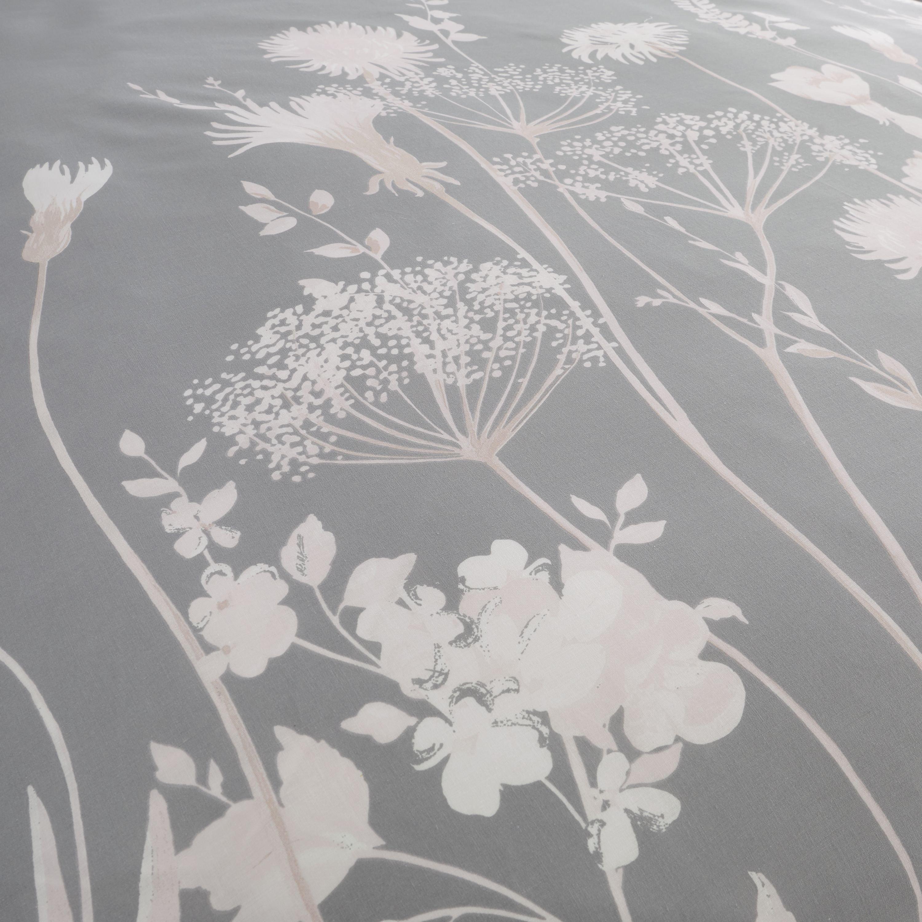 Pink - Catherine Lansfield - Meadowsweet Floral Reversible Duvet Cover Set - 4