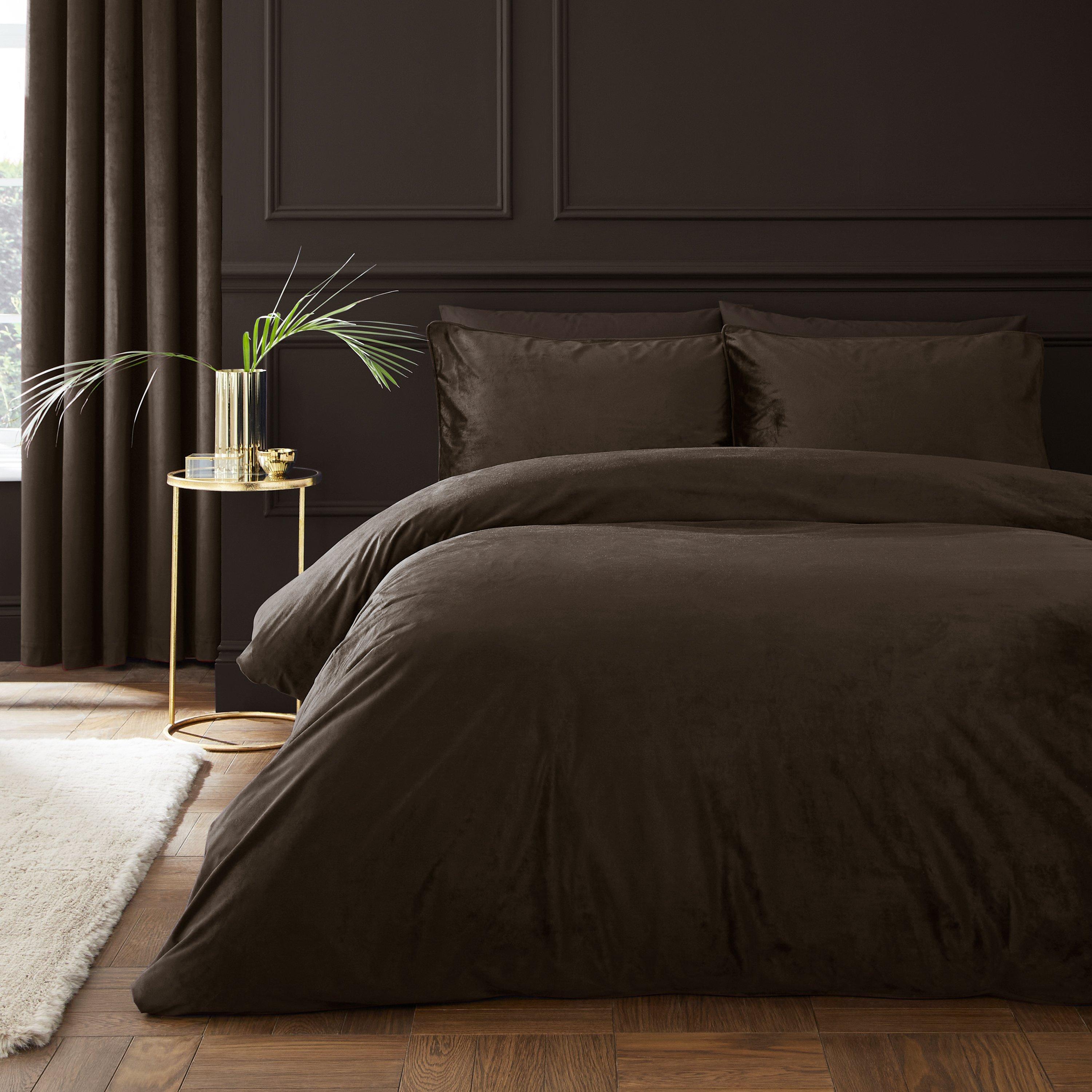 Kingsley Soft Matt Velvet Duvet Cover Set